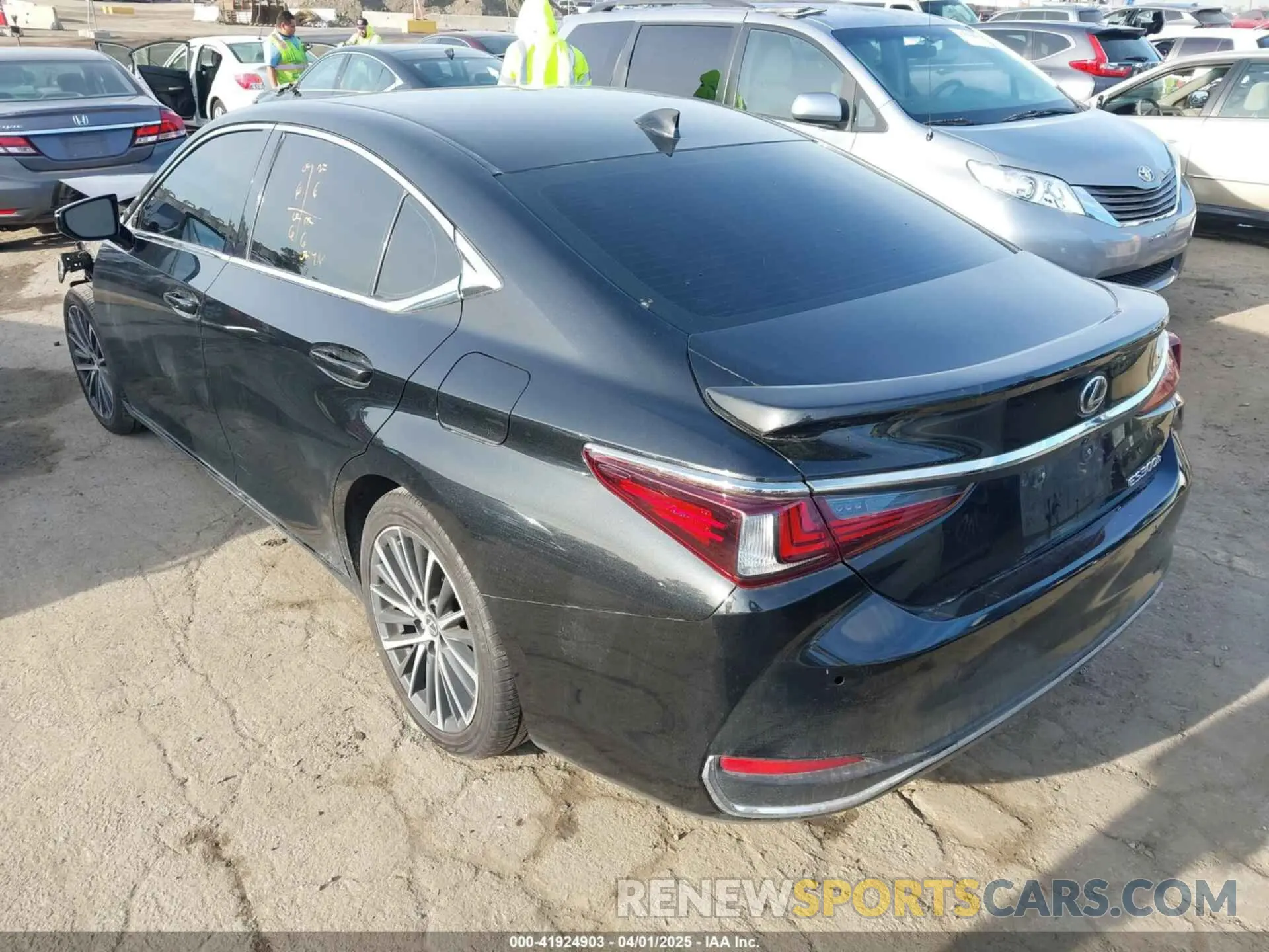 3 Photograph of a damaged car 58ADA1C10PU026937 LEXUS ES 300H 2023