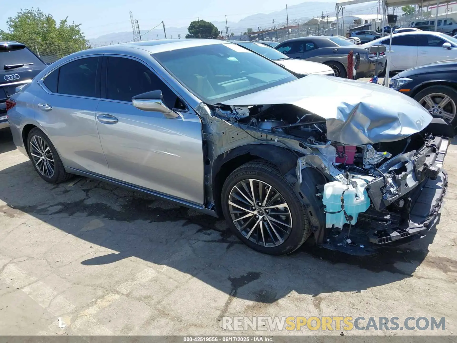 1 Photograph of a damaged car 58ADA1C12PU035669 LEXUS ES 300H 2023