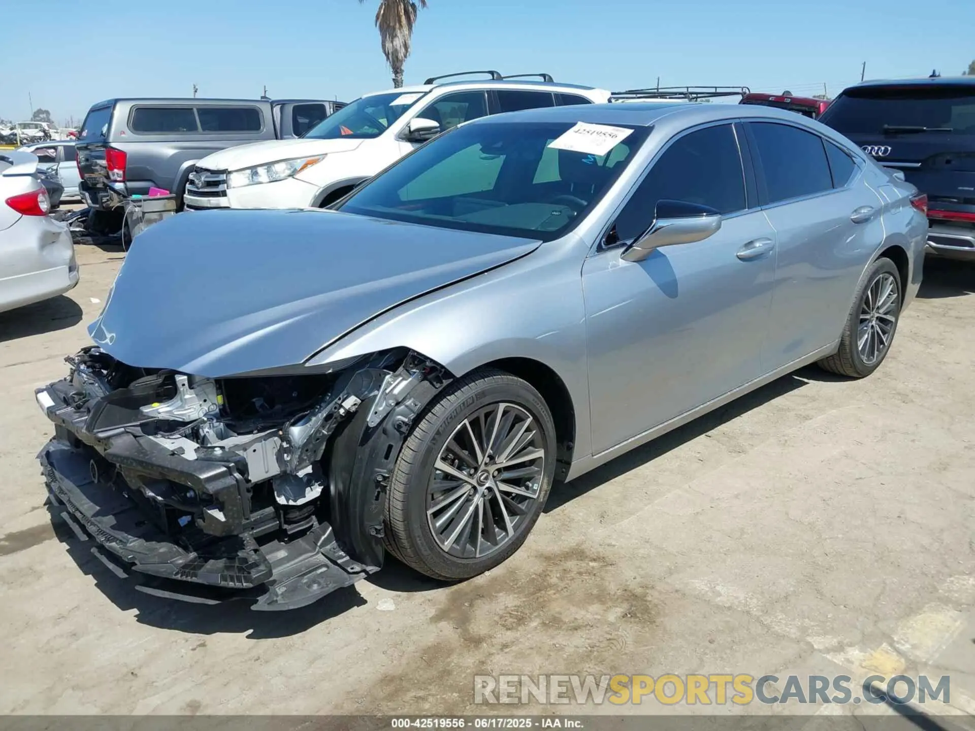 2 Photograph of a damaged car 58ADA1C12PU035669 LEXUS ES 300H 2023