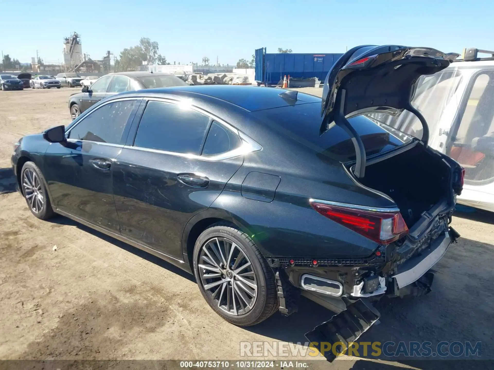 3 Photograph of a damaged car 58ADA1C15PU034435 LEXUS ES 300H 2023