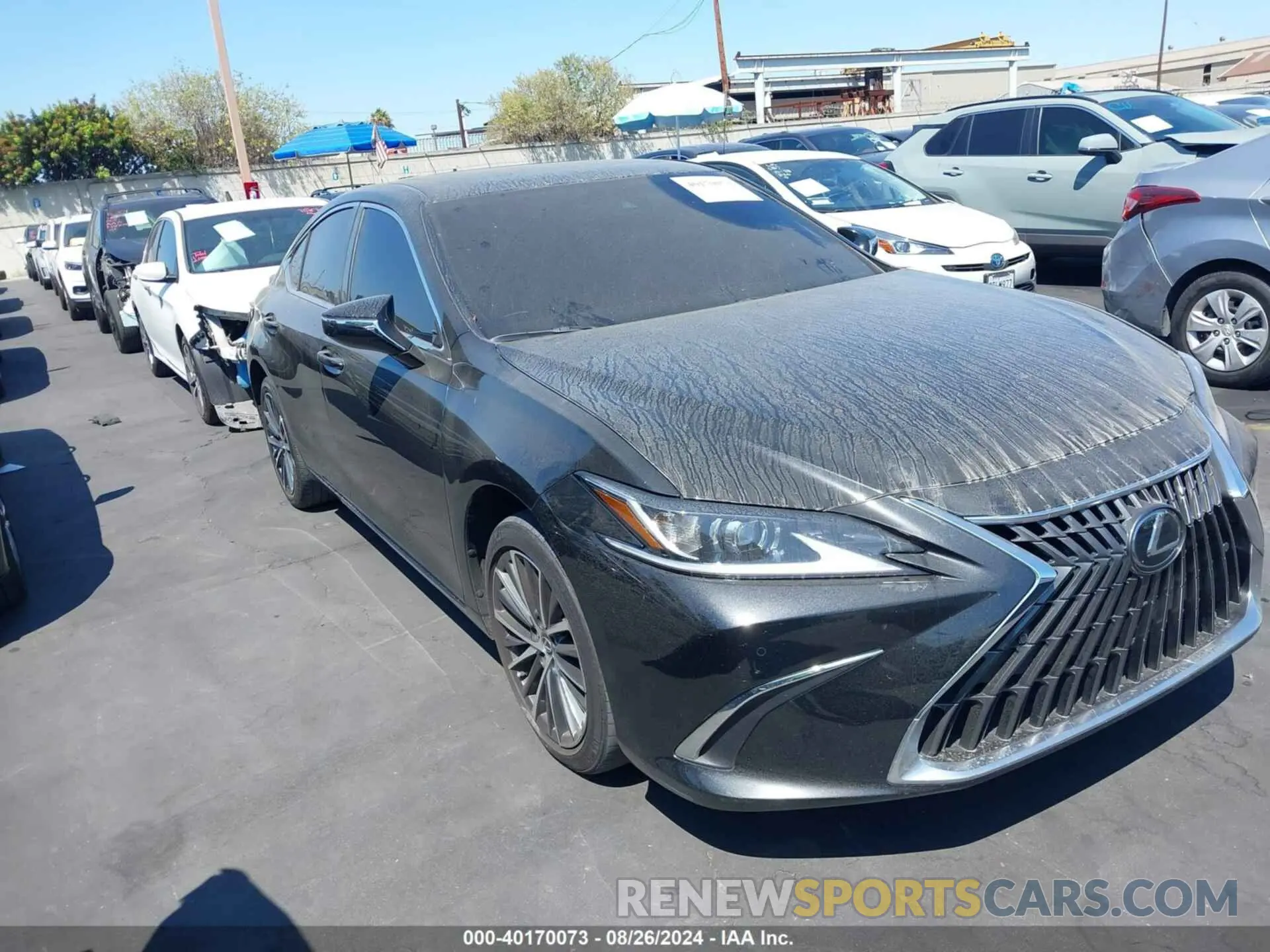1 Photograph of a damaged car 58ADA1C12RU040034 LEXUS ES 300H 2024