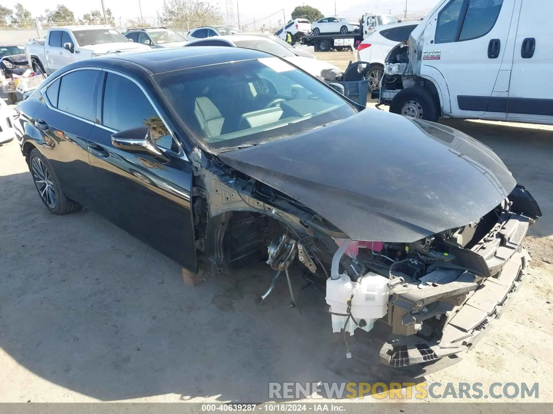 1 Photograph of a damaged car 58ADA1C12RU046397 LEXUS ES 300H 2024