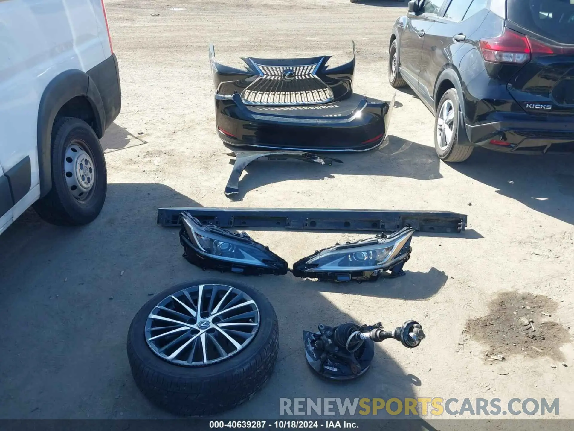 12 Photograph of a damaged car 58ADA1C12RU046397 LEXUS ES 300H 2024