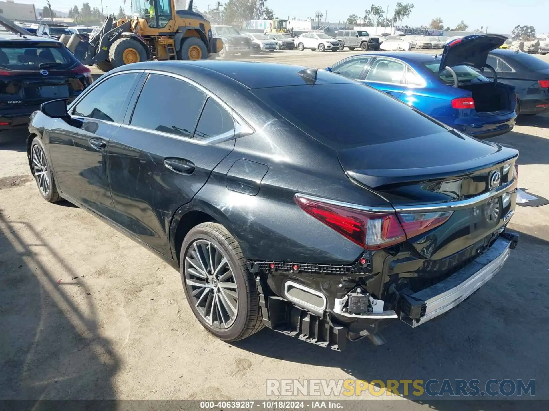 3 Photograph of a damaged car 58ADA1C12RU046397 LEXUS ES 300H 2024