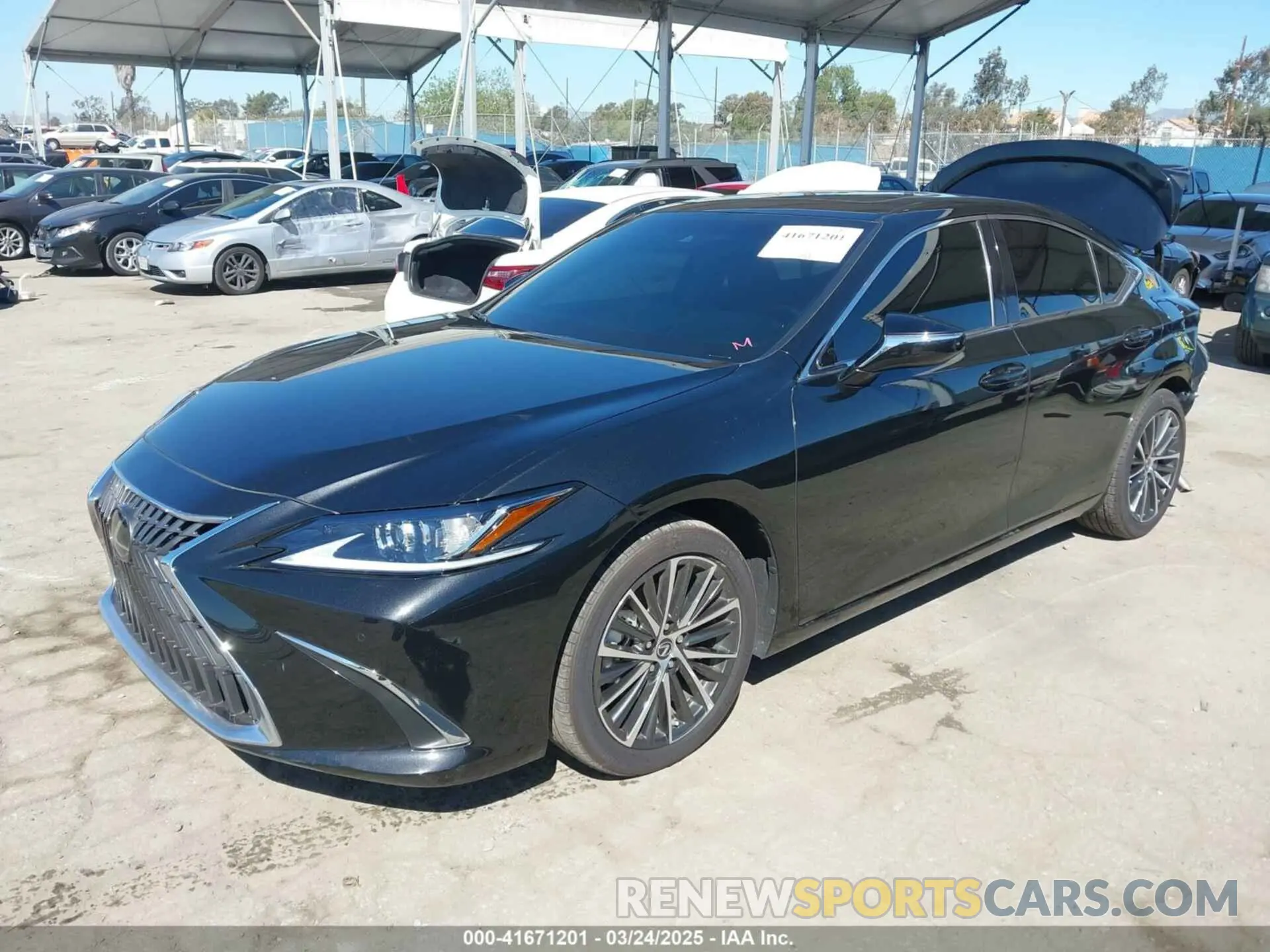2 Photograph of a damaged car 58ADA1C15RU047172 LEXUS ES 300H 2024