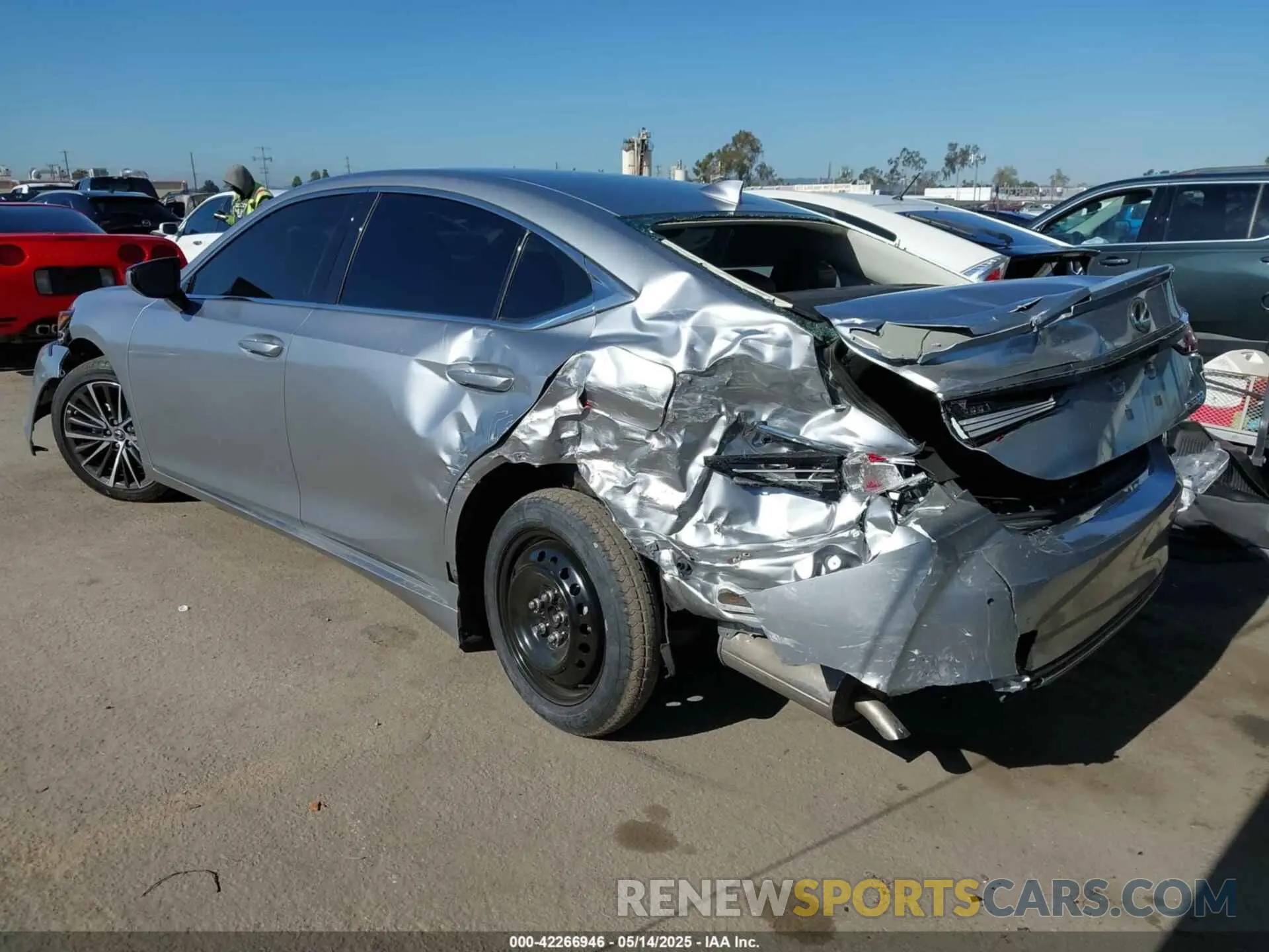 3 Photograph of a damaged car 58ADA1C17RU053992 LEXUS ES 300H 2024