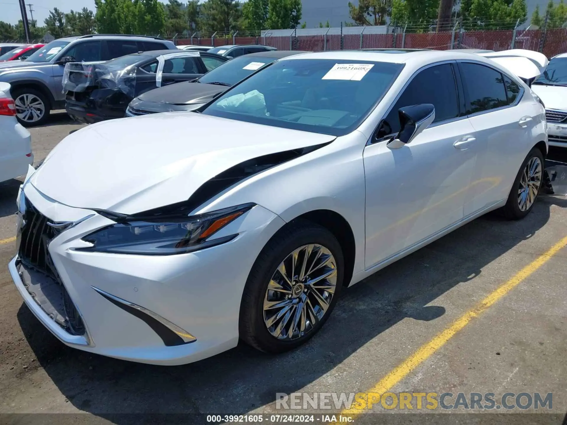 2 Photograph of a damaged car 58AEA1C10RU050999 LEXUS ES 300H 2024