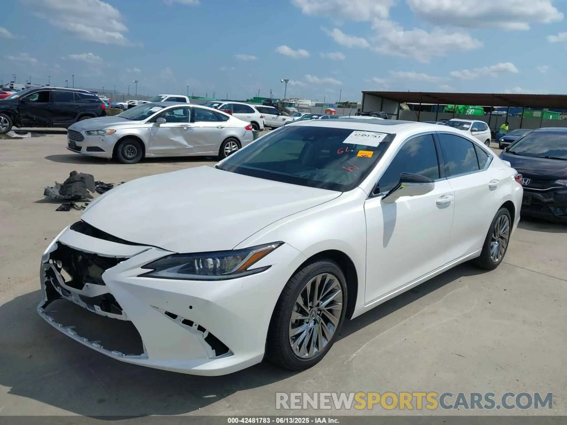 2 Photograph of a damaged car 58AEA1C17RU050563 LEXUS ES 300H 2024