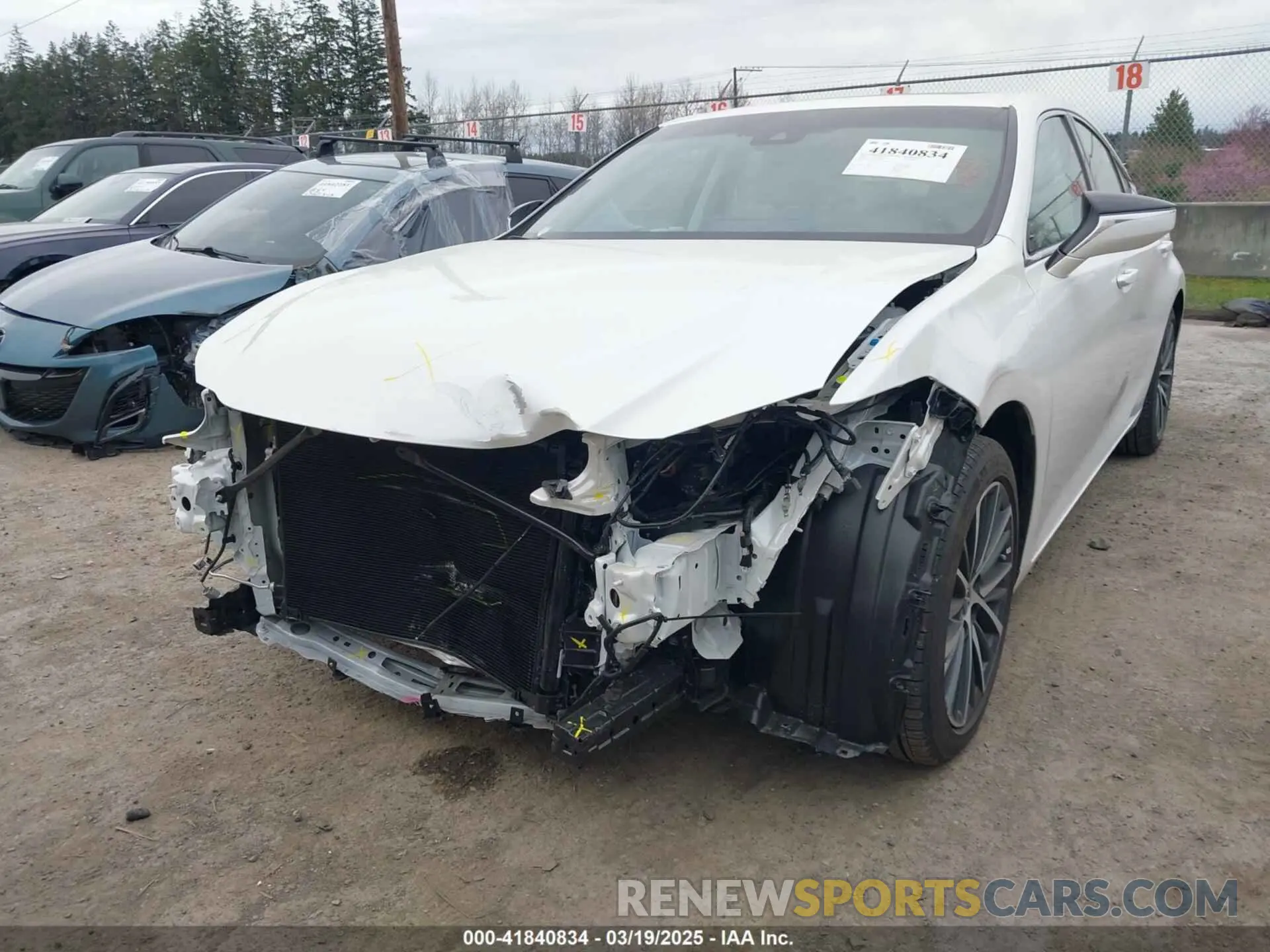 6 Photograph of a damaged car 58ADA1C11SU058997 LEXUS ES 300H 2025