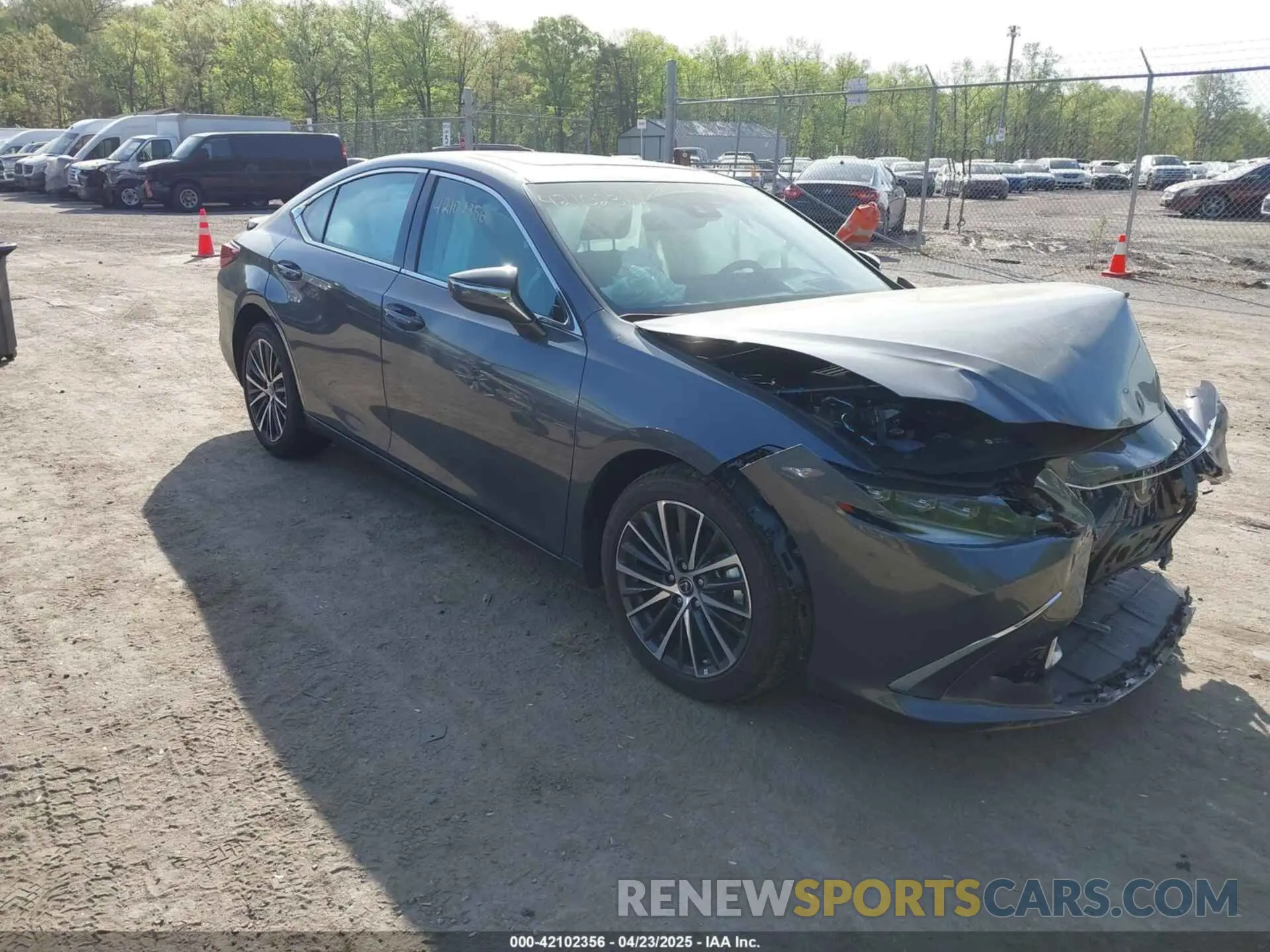 1 Photograph of a damaged car 58ADA1C19SU055619 LEXUS ES 300H 2025