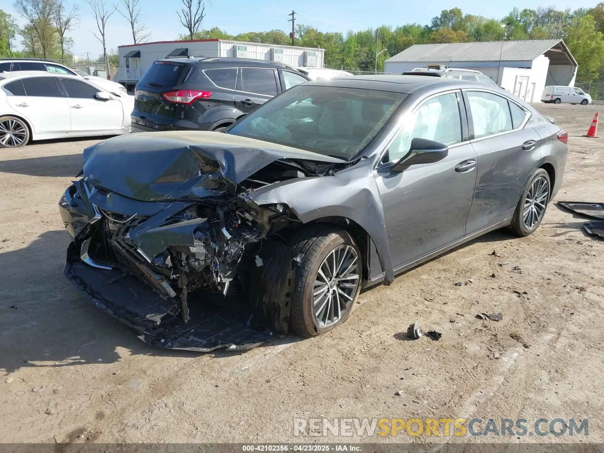 2 Photograph of a damaged car 58ADA1C19SU055619 LEXUS ES 300H 2025