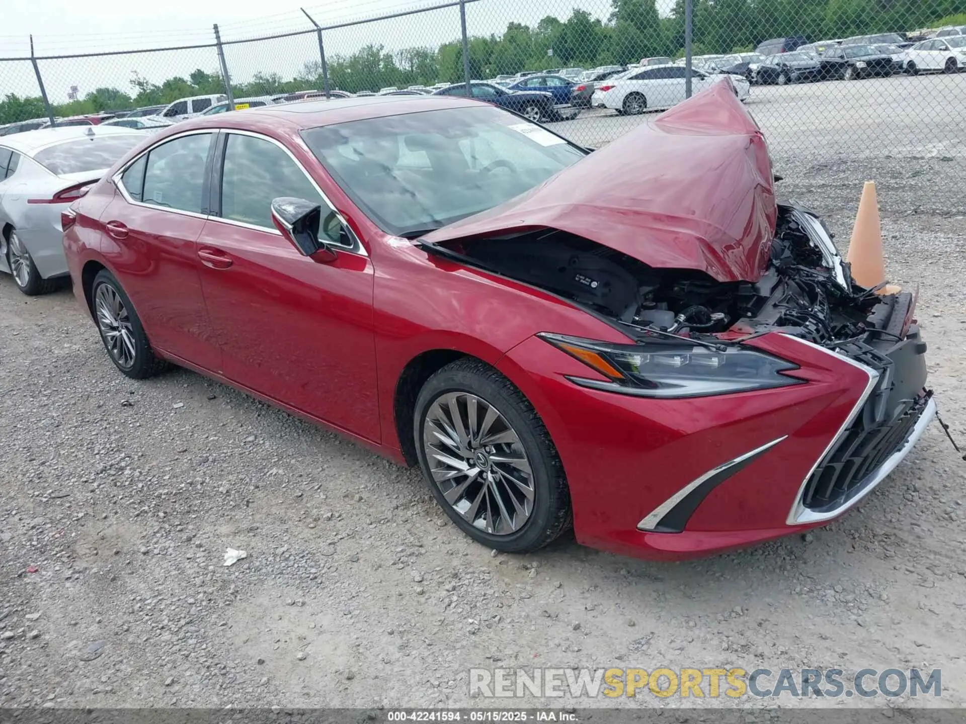 1 Photograph of a damaged car 58AFA1C13SU055320 LEXUS ES 300H 2025
