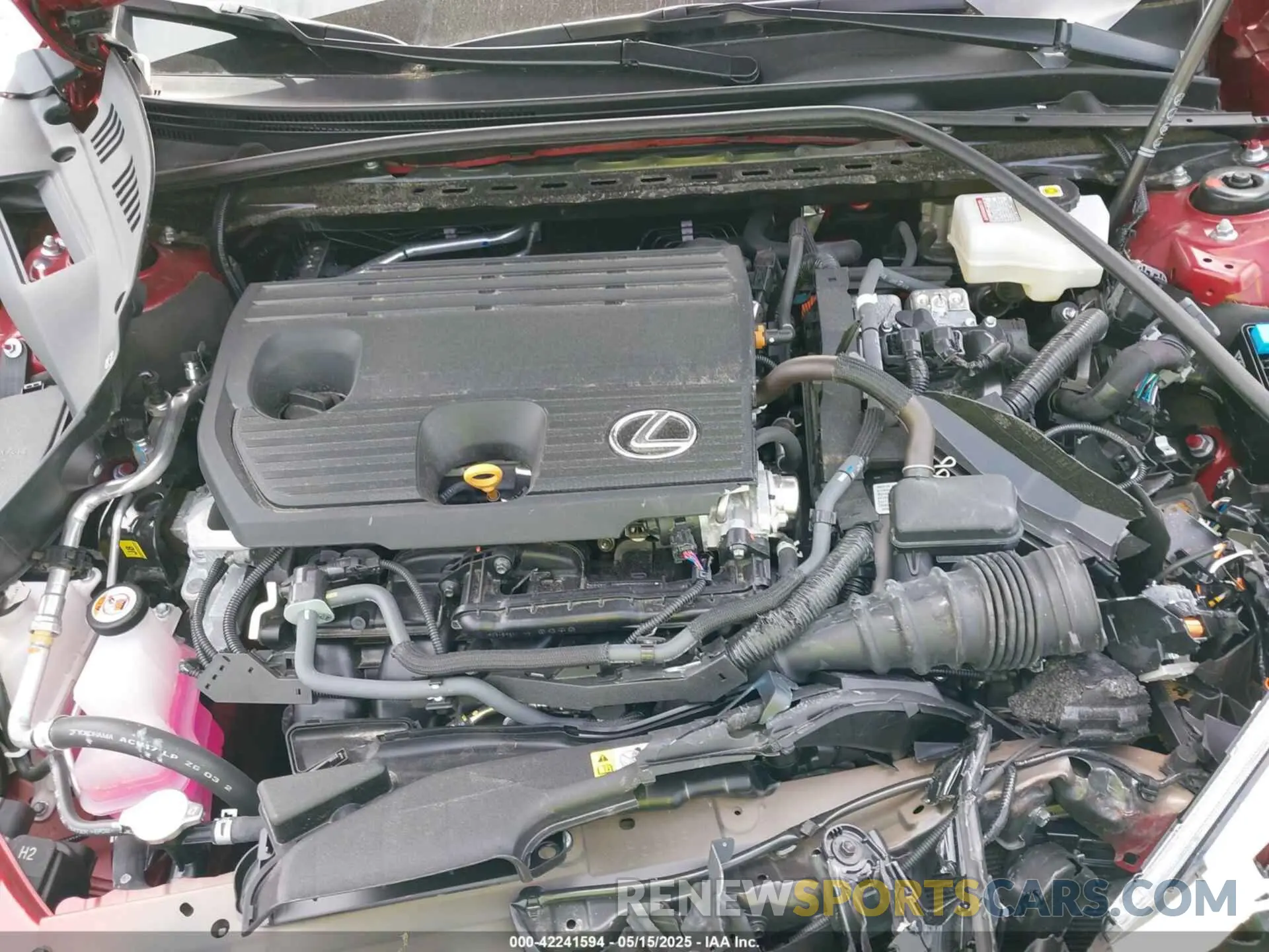 10 Photograph of a damaged car 58AFA1C13SU055320 LEXUS ES 300H 2025