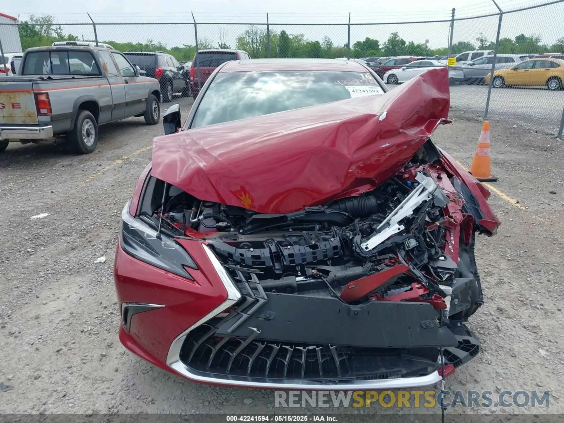 12 Photograph of a damaged car 58AFA1C13SU055320 LEXUS ES 300H 2025
