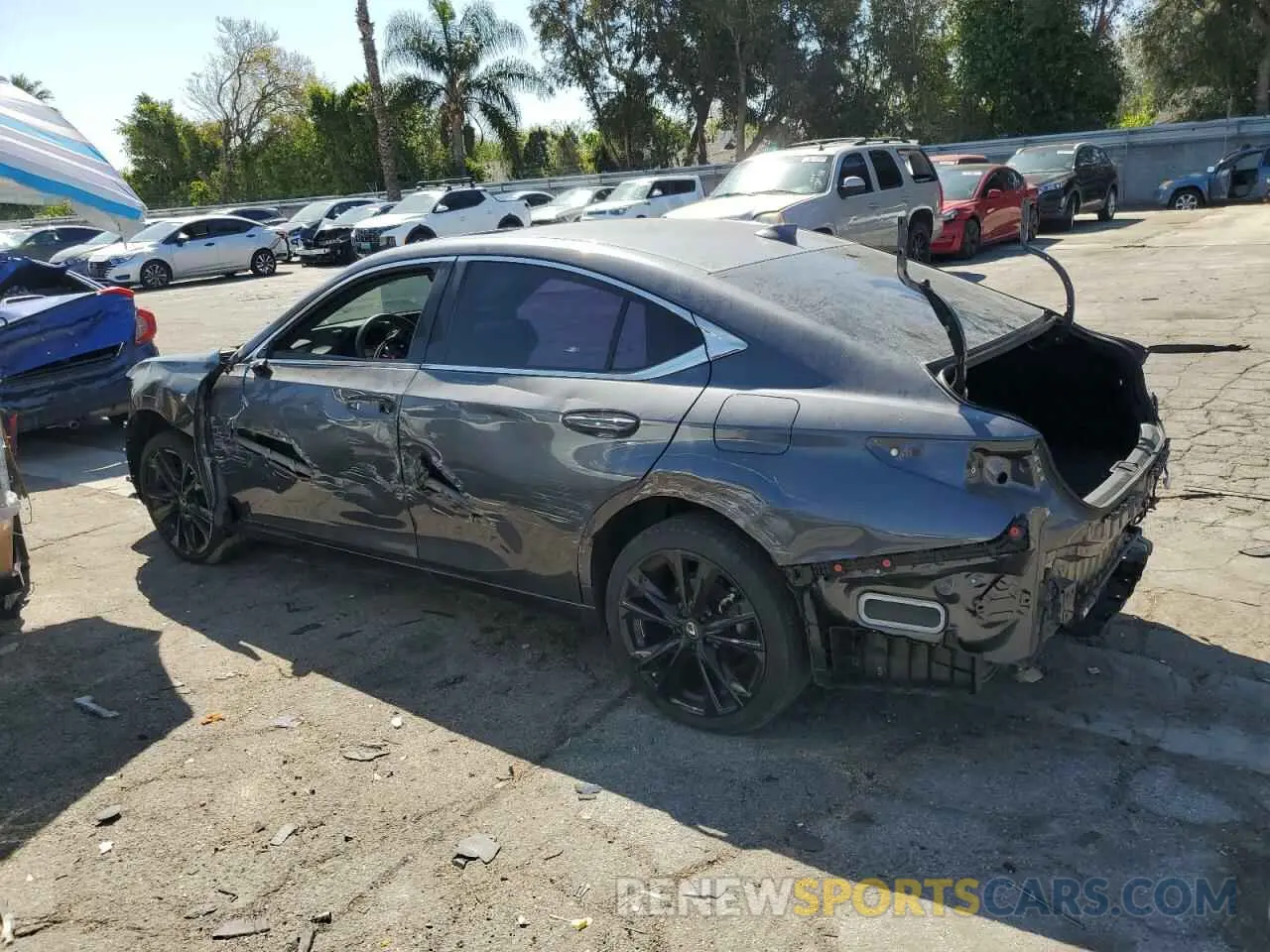 2 Photograph of a damaged car 58ABA1C16PU028585 LEXUS ES 300H F 2023