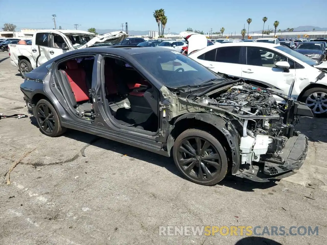4 Photograph of a damaged car 58ABA1C16PU028585 LEXUS ES 300H F 2023