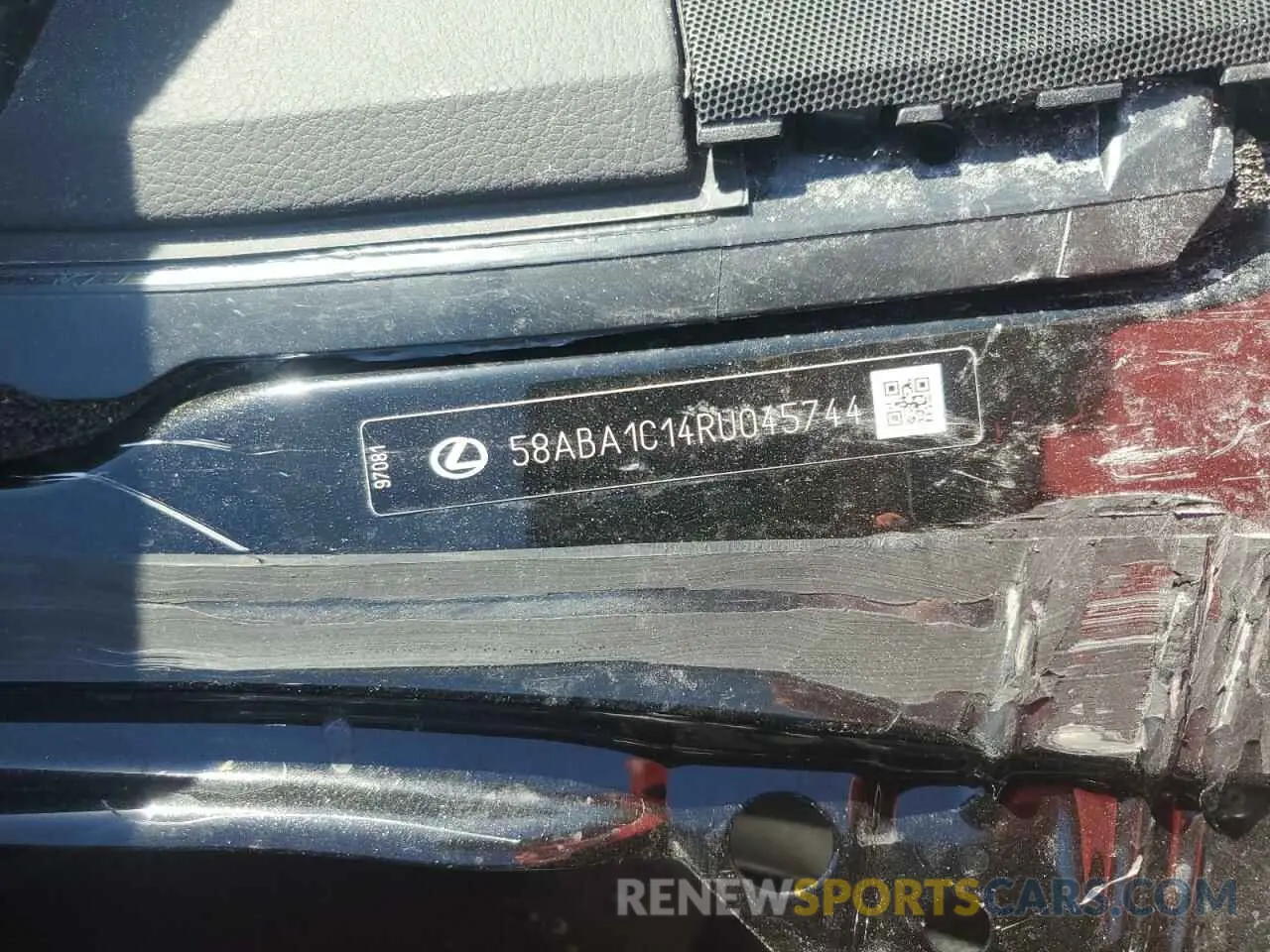 12 Photograph of a damaged car 58ABA1C14RU045744 LEXUS ES 300H F 2024