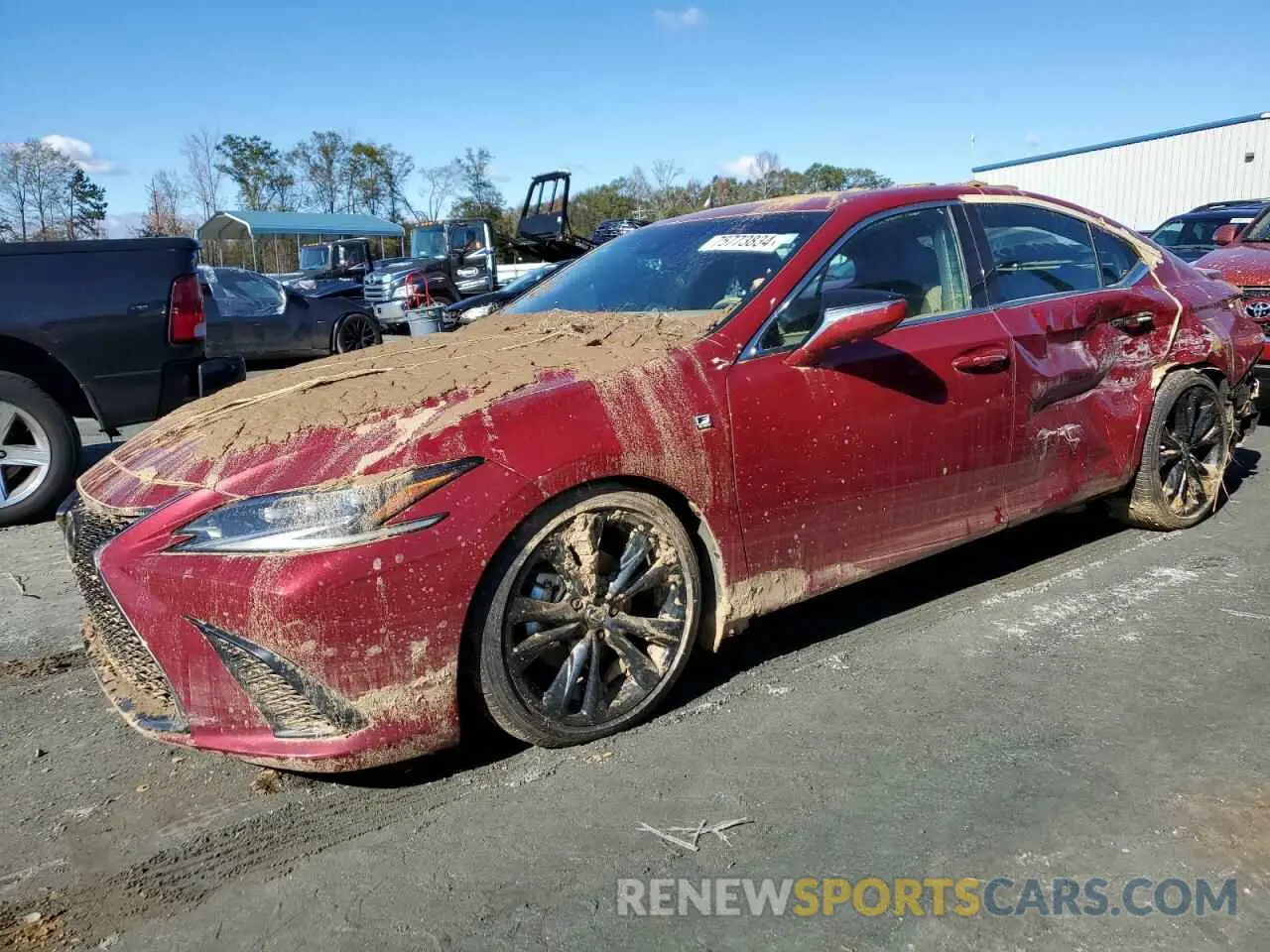 1 Photograph of a damaged car 58ABA1C19RU037316 LEXUS ES 300H F 2024