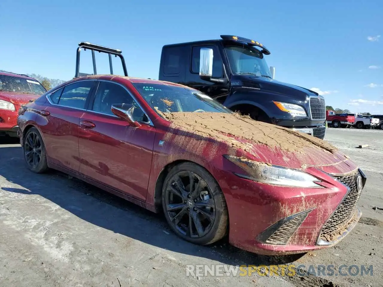 4 Photograph of a damaged car 58ABA1C19RU037316 LEXUS ES 300H F 2024