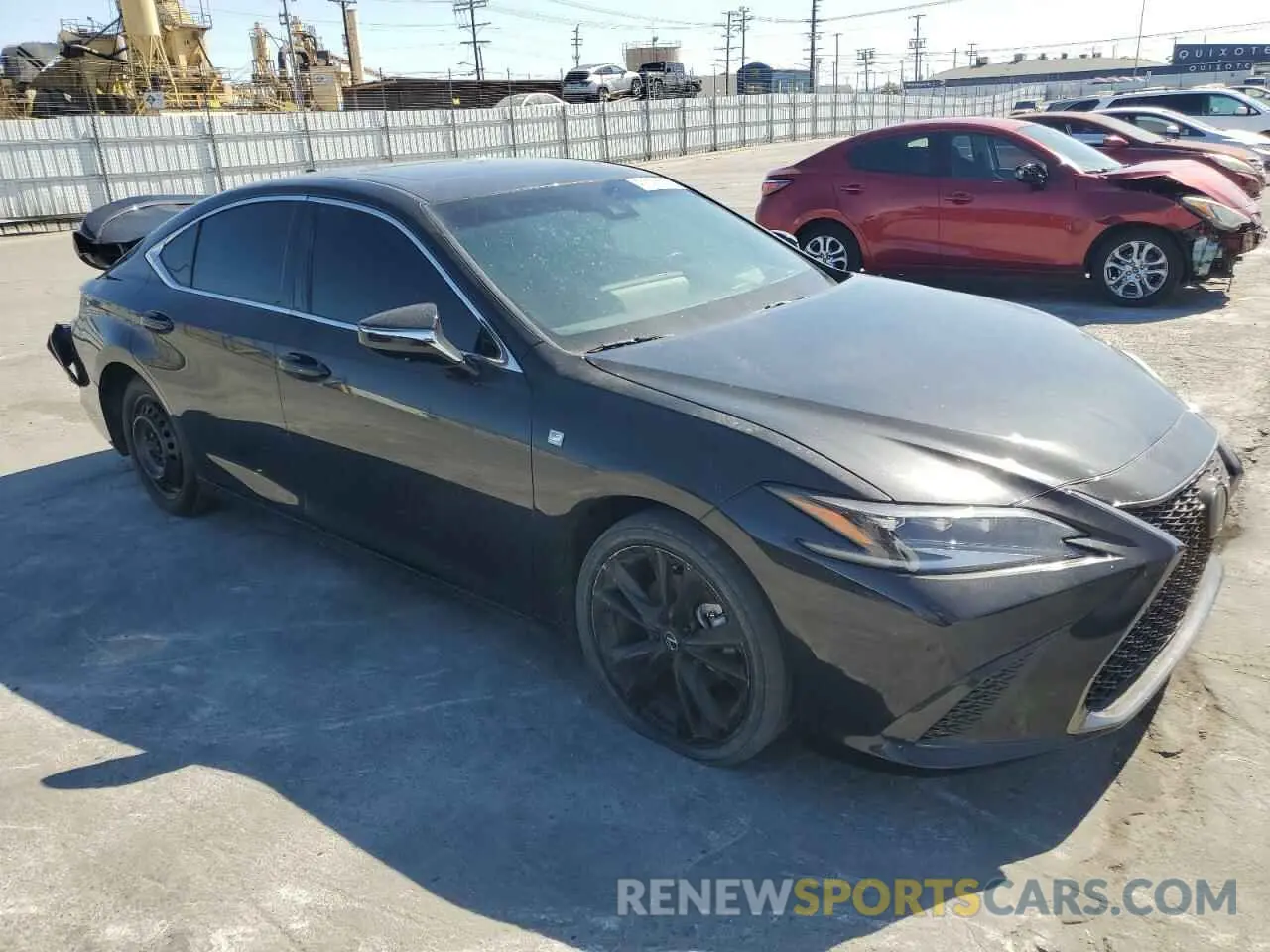 4 Photograph of a damaged car 58ABA1C19RU041012 LEXUS ES 300H F 2024