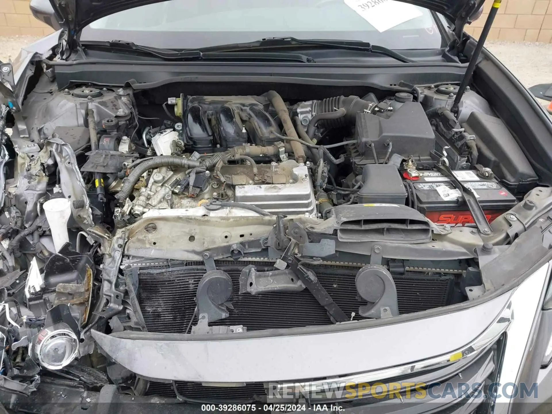 10 Photograph of a damaged car 58ABK1GG1JU087966 LEXUS ES 350 2018