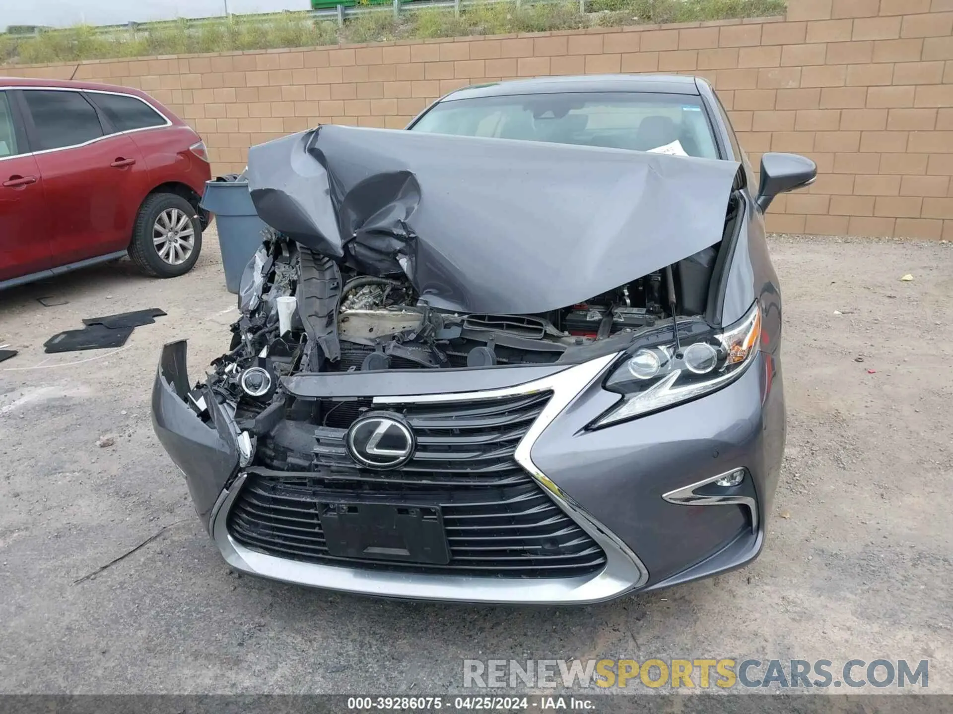 12 Photograph of a damaged car 58ABK1GG1JU087966 LEXUS ES 350 2018