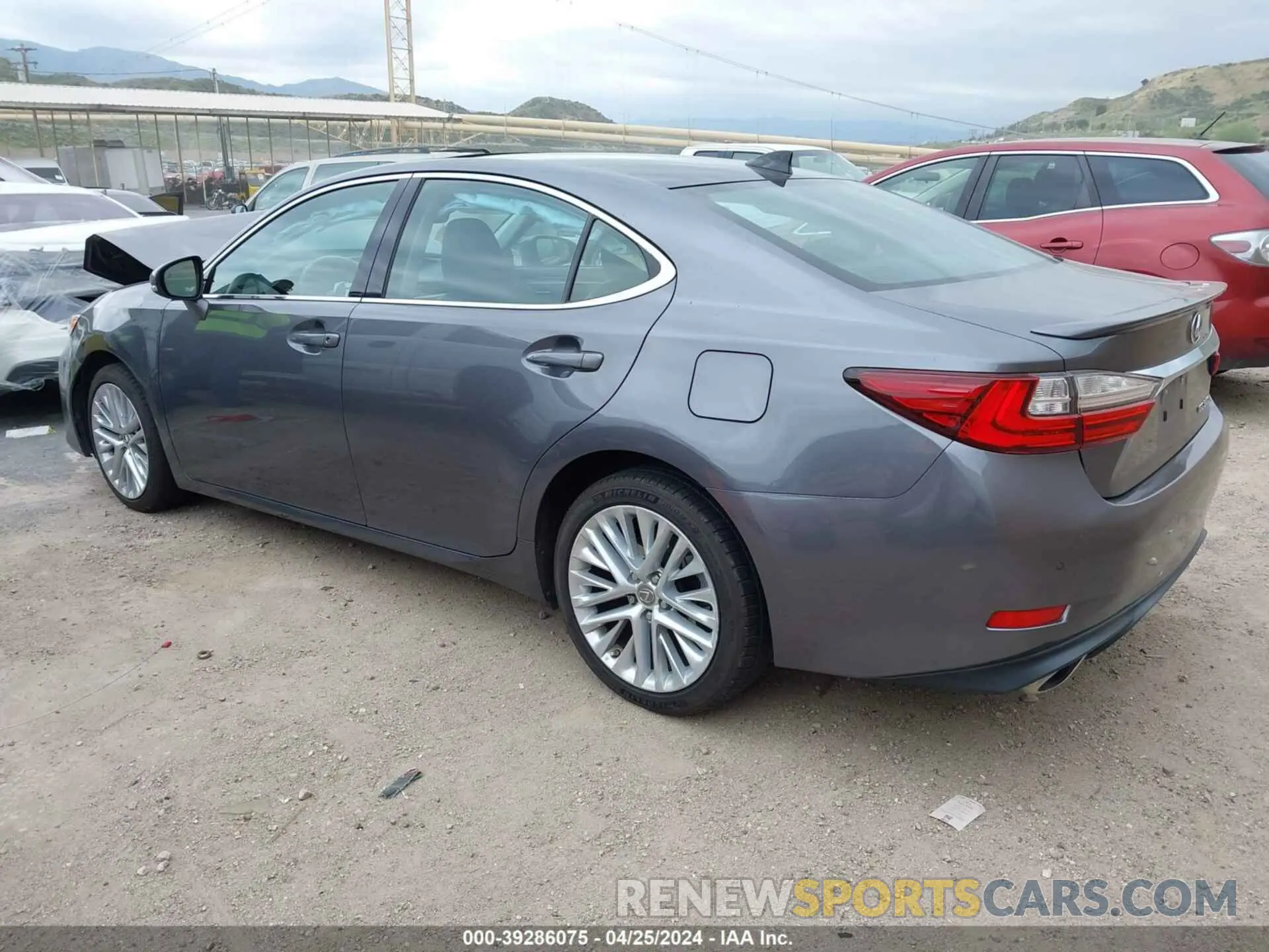 3 Photograph of a damaged car 58ABK1GG1JU087966 LEXUS ES 350 2018