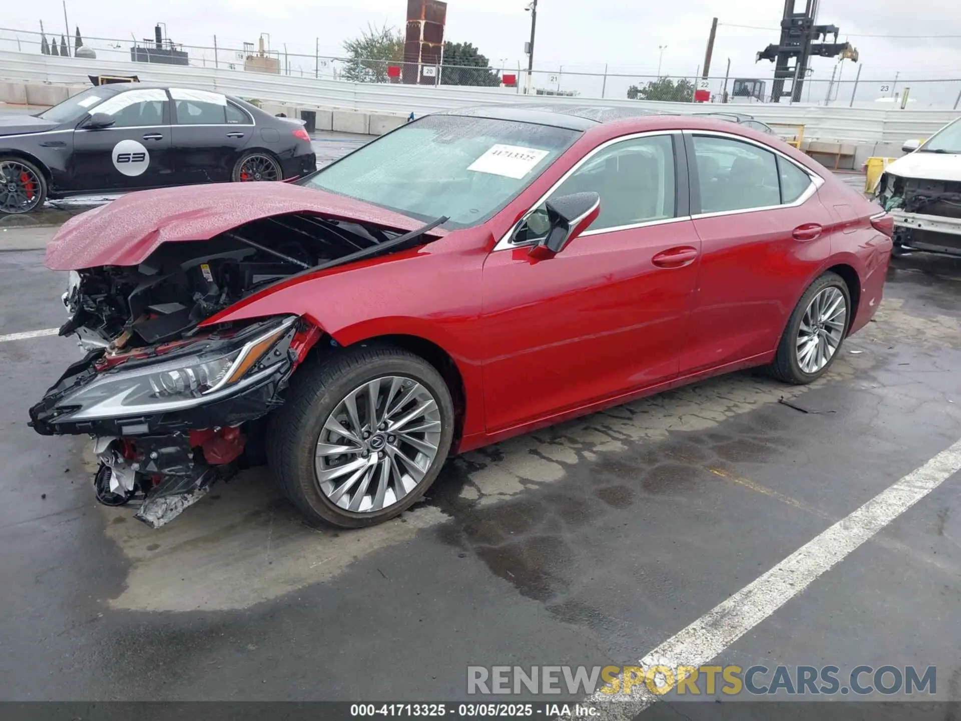 2 Photograph of a damaged car 58ABZ1B11KU023524 LEXUS ES 350 2019