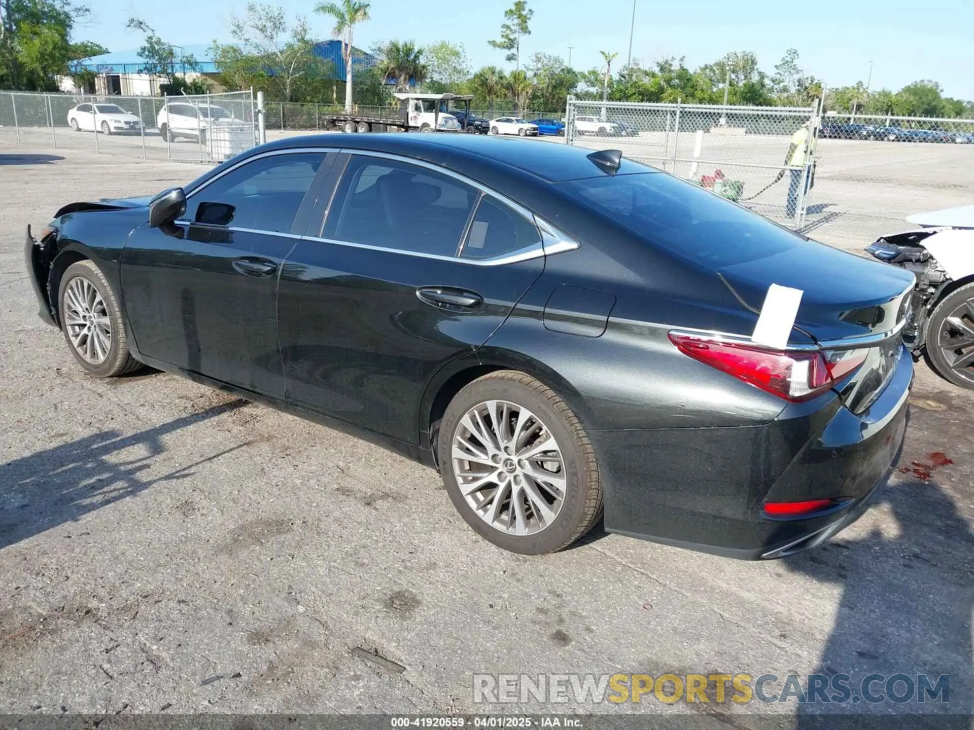3 Photograph of a damaged car 58ABZ1B11KU024933 LEXUS ES 350 2019