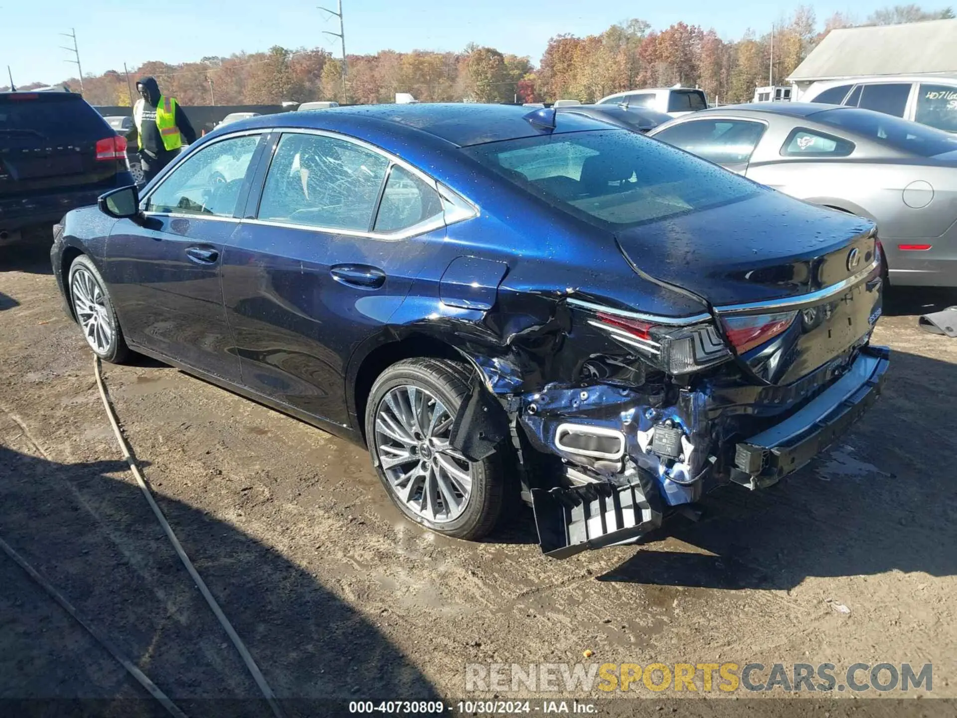 3 Photograph of a damaged car 58ABZ1B11KU050982 LEXUS ES 350 2019