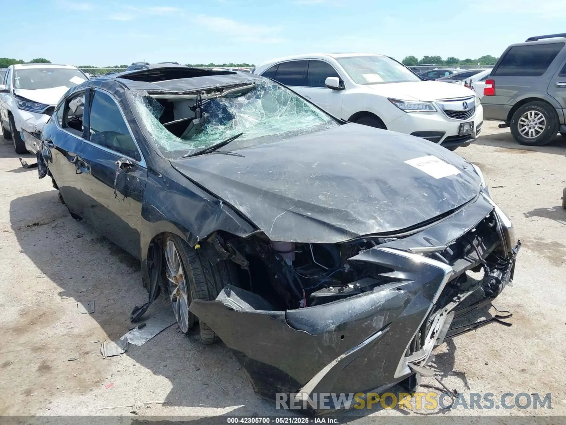 6 Photograph of a damaged car 58ABZ1B12KU012161 LEXUS ES 350 2019
