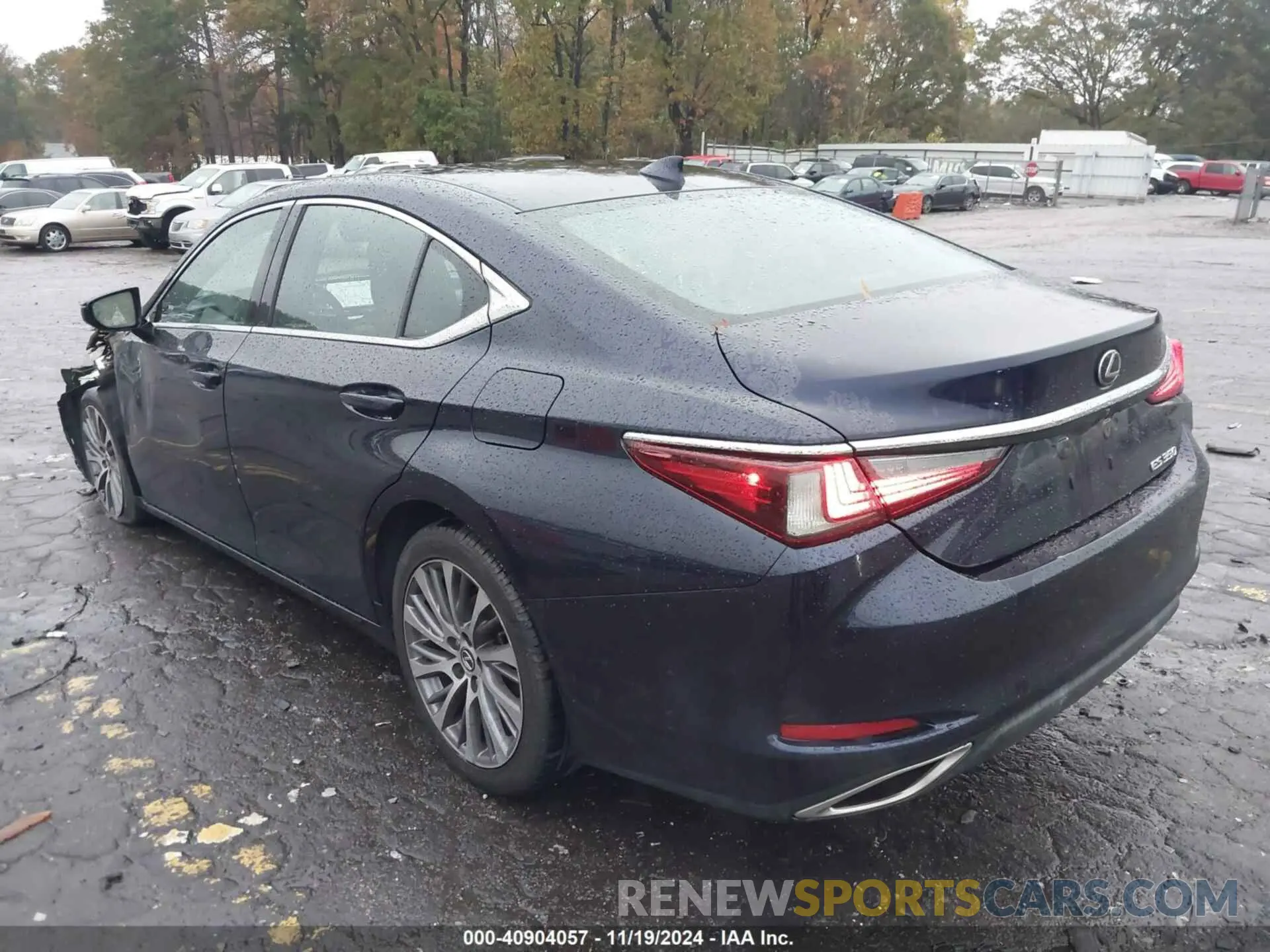 3 Photograph of a damaged car 58ABZ1B12KU025055 LEXUS ES 350 2019