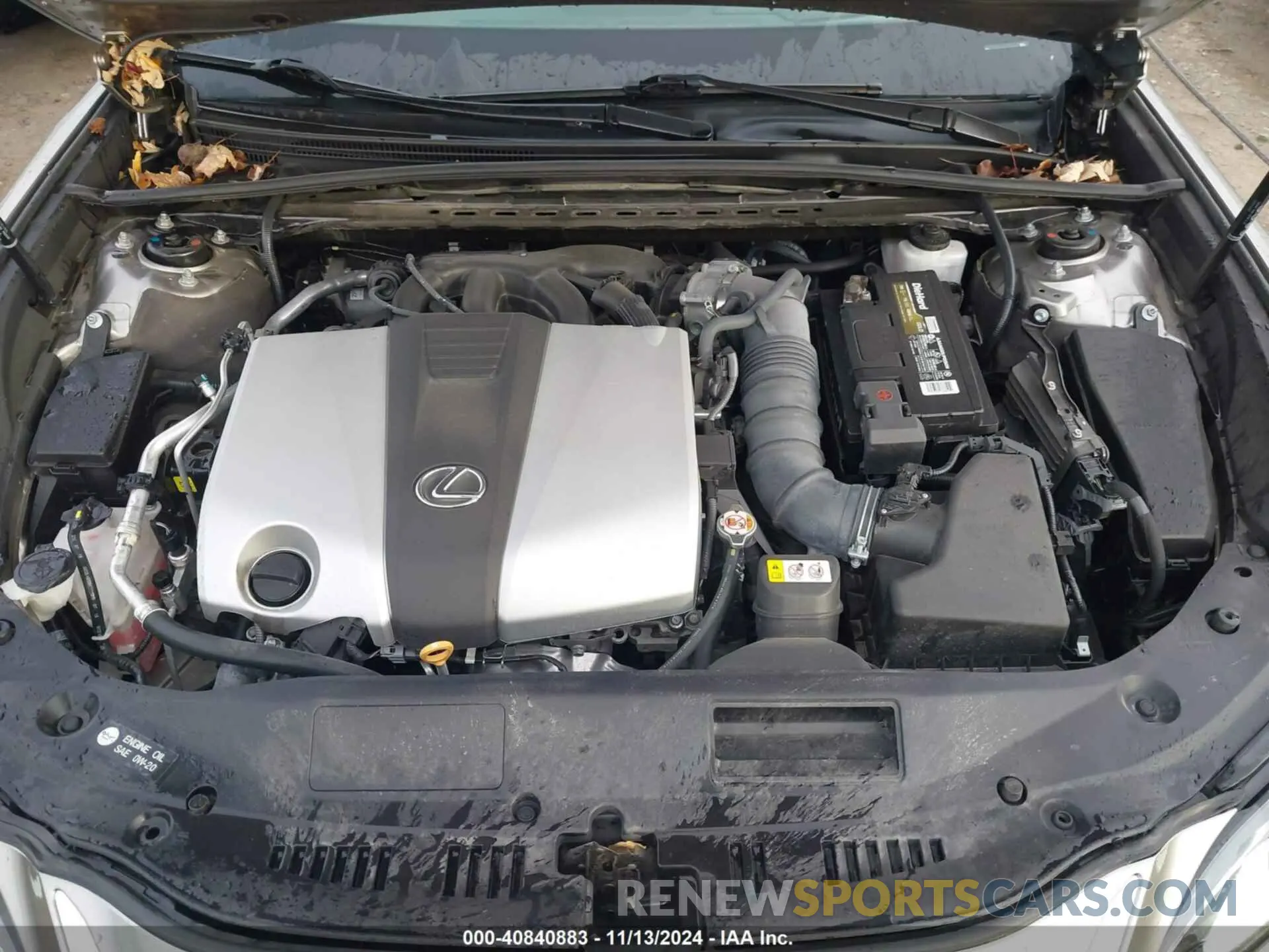 10 Photograph of a damaged car 58ABZ1B14KU023629 LEXUS ES 350 2019