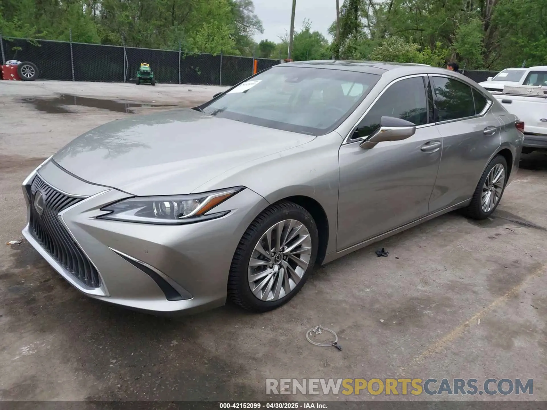 2 Photograph of a damaged car 58ABZ1B14KU030063 LEXUS ES 350 2019