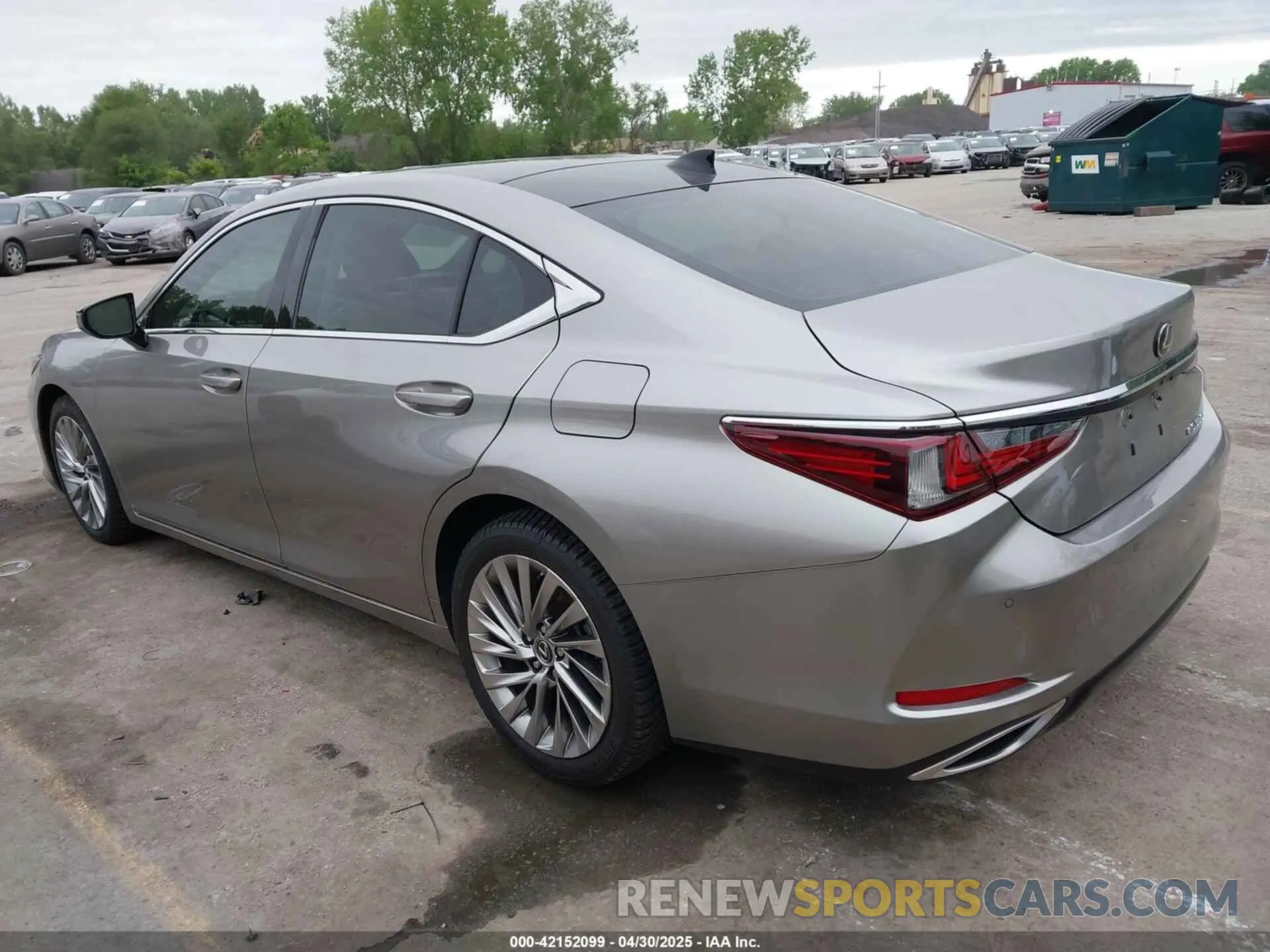 3 Photograph of a damaged car 58ABZ1B14KU030063 LEXUS ES 350 2019
