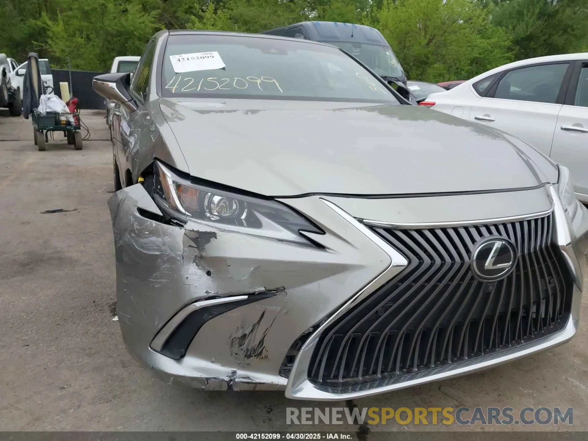 6 Photograph of a damaged car 58ABZ1B14KU030063 LEXUS ES 350 2019