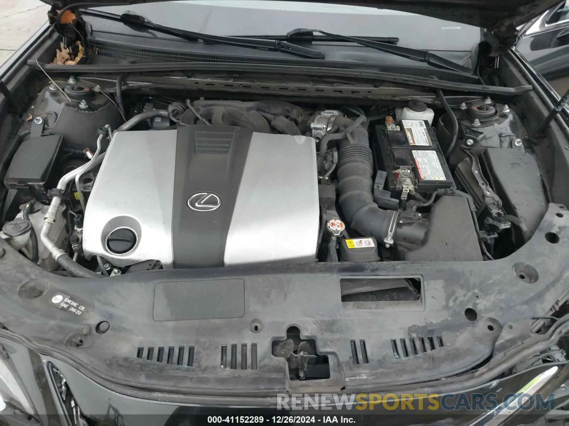 10 Photograph of a damaged car 58ABZ1B14KU040186 LEXUS ES 350 2019