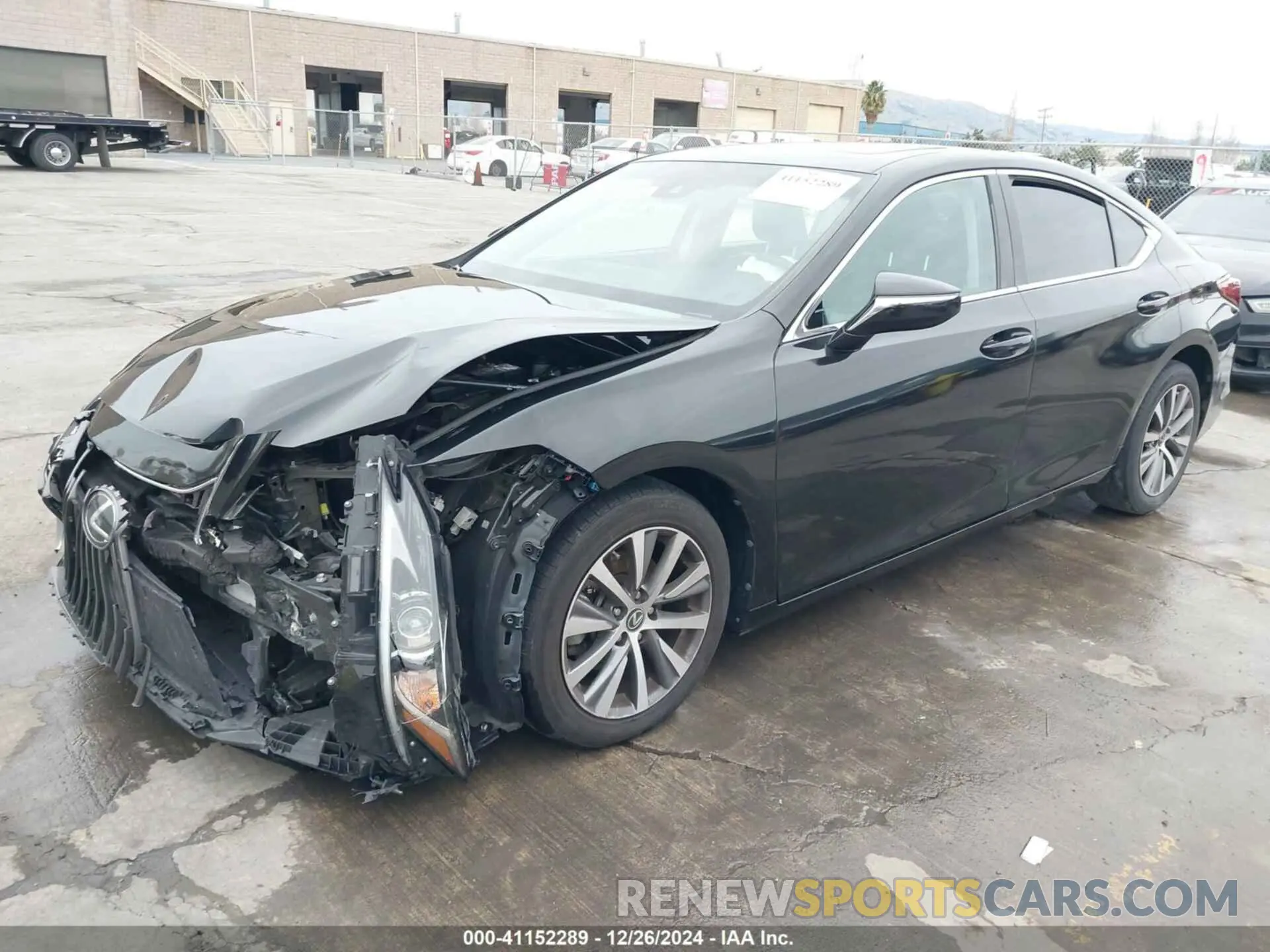 2 Photograph of a damaged car 58ABZ1B14KU040186 LEXUS ES 350 2019