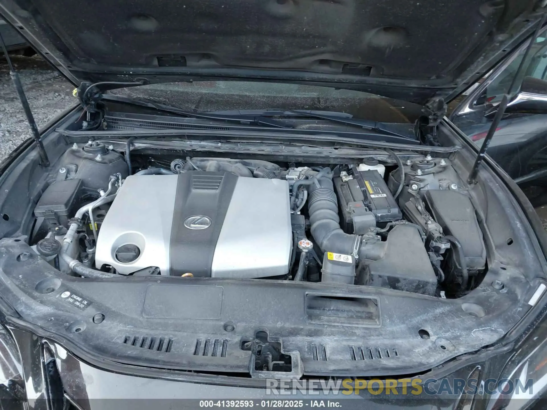 10 Photograph of a damaged car 58ABZ1B15KU039385 LEXUS ES 350 2019