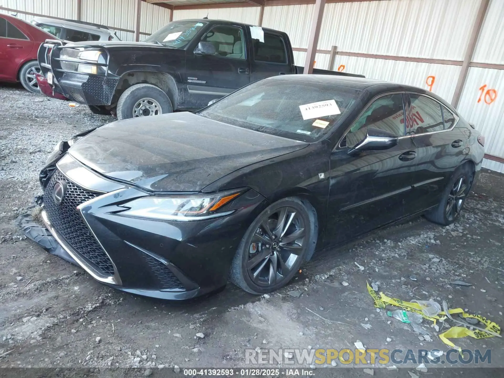 2 Photograph of a damaged car 58ABZ1B15KU039385 LEXUS ES 350 2019