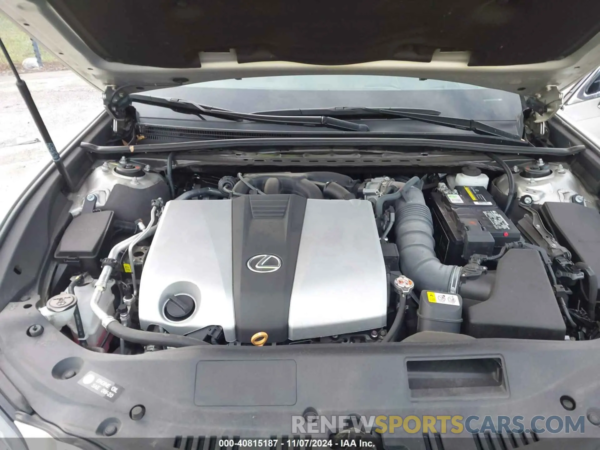 10 Photograph of a damaged car 58ABZ1B15KU043727 LEXUS ES 350 2019