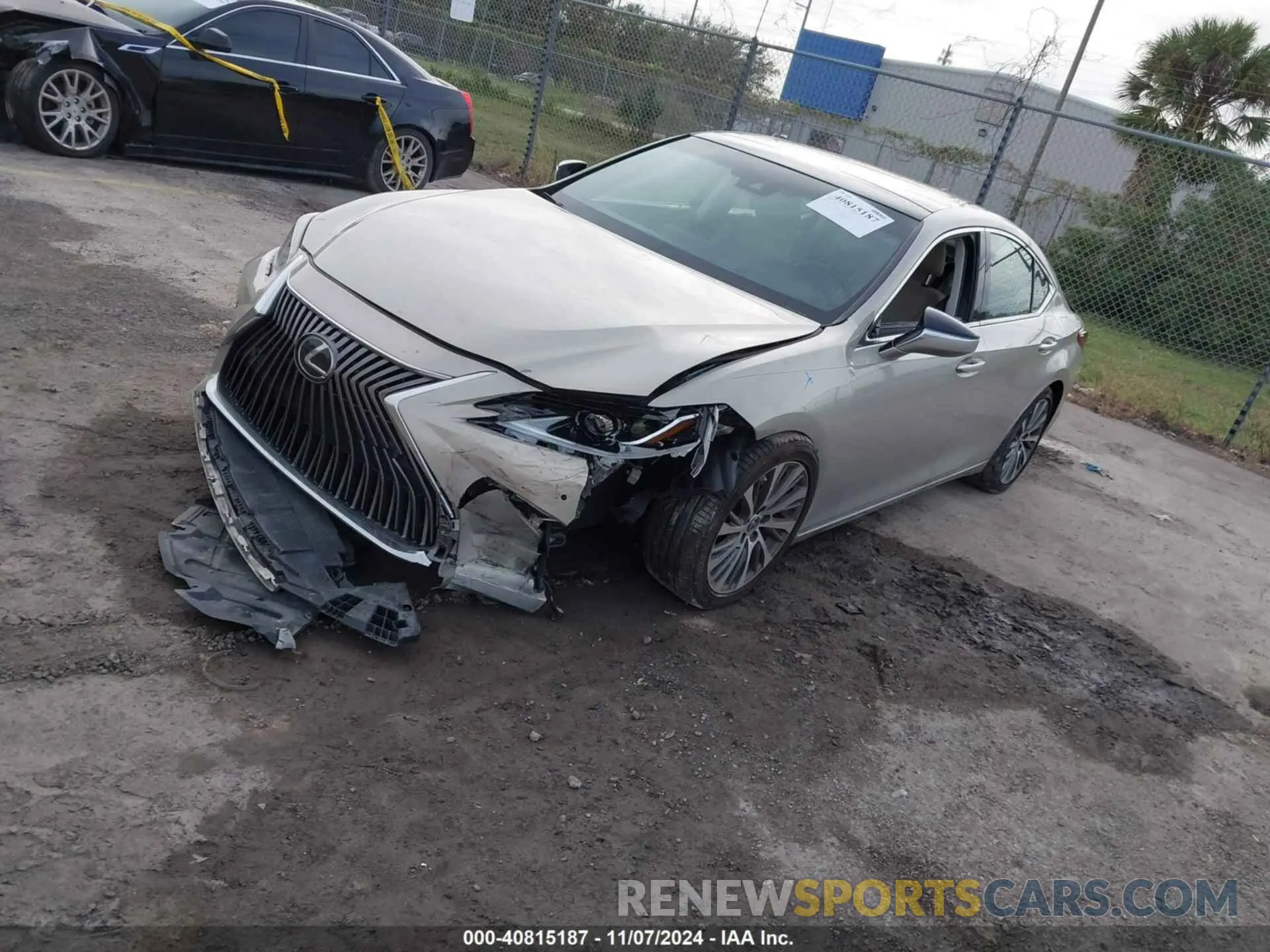 2 Photograph of a damaged car 58ABZ1B15KU043727 LEXUS ES 350 2019