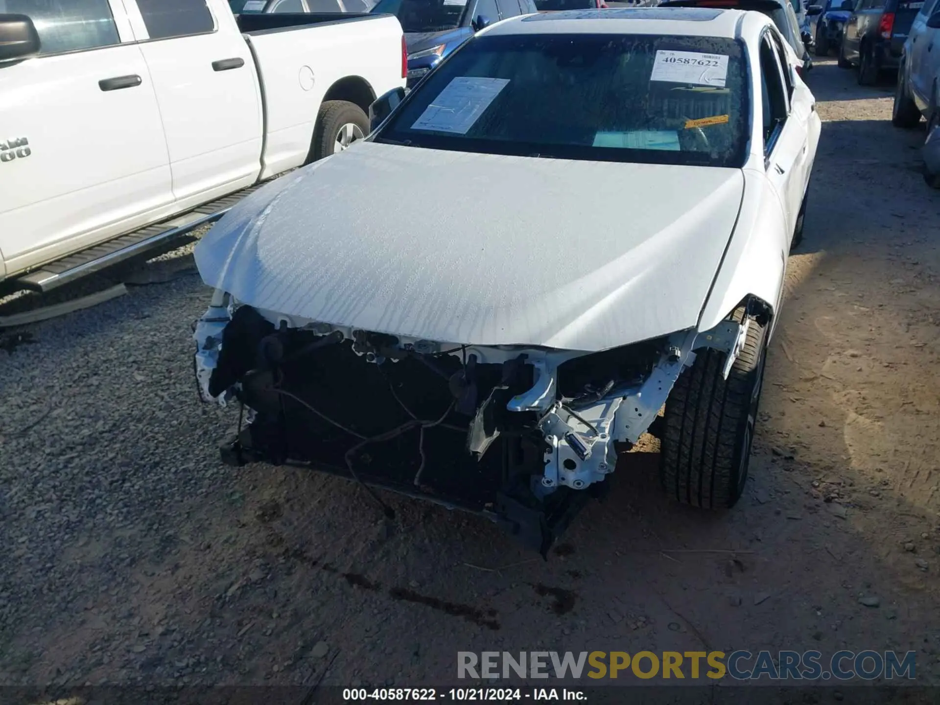 6 Photograph of a damaged car 58ABZ1B15KU045476 LEXUS ES 350 2019