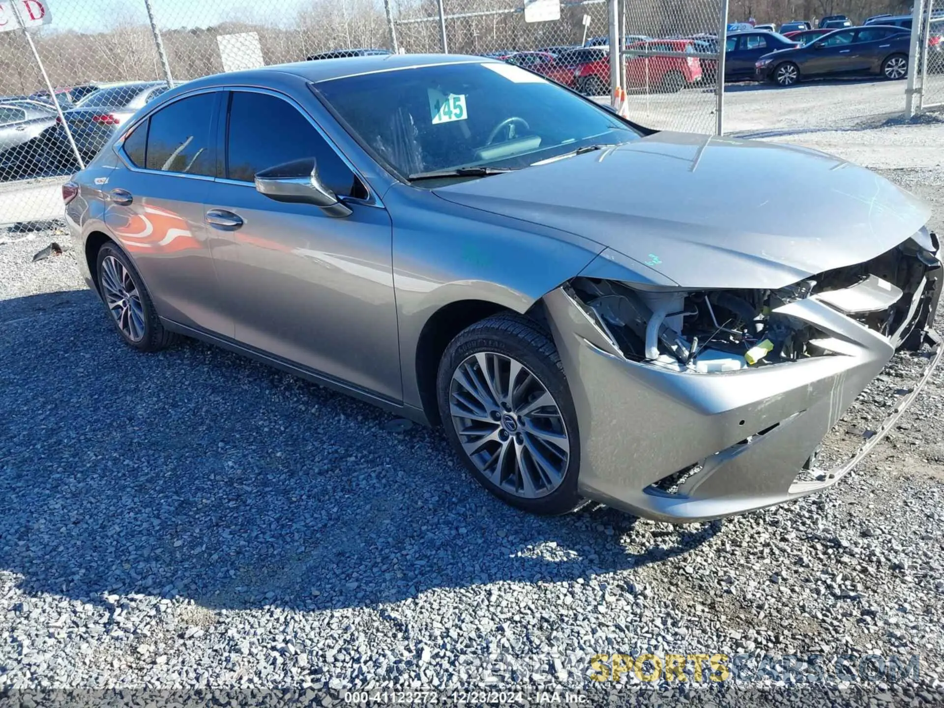 1 Photograph of a damaged car 58ABZ1B16KU026483 LEXUS ES 350 2019