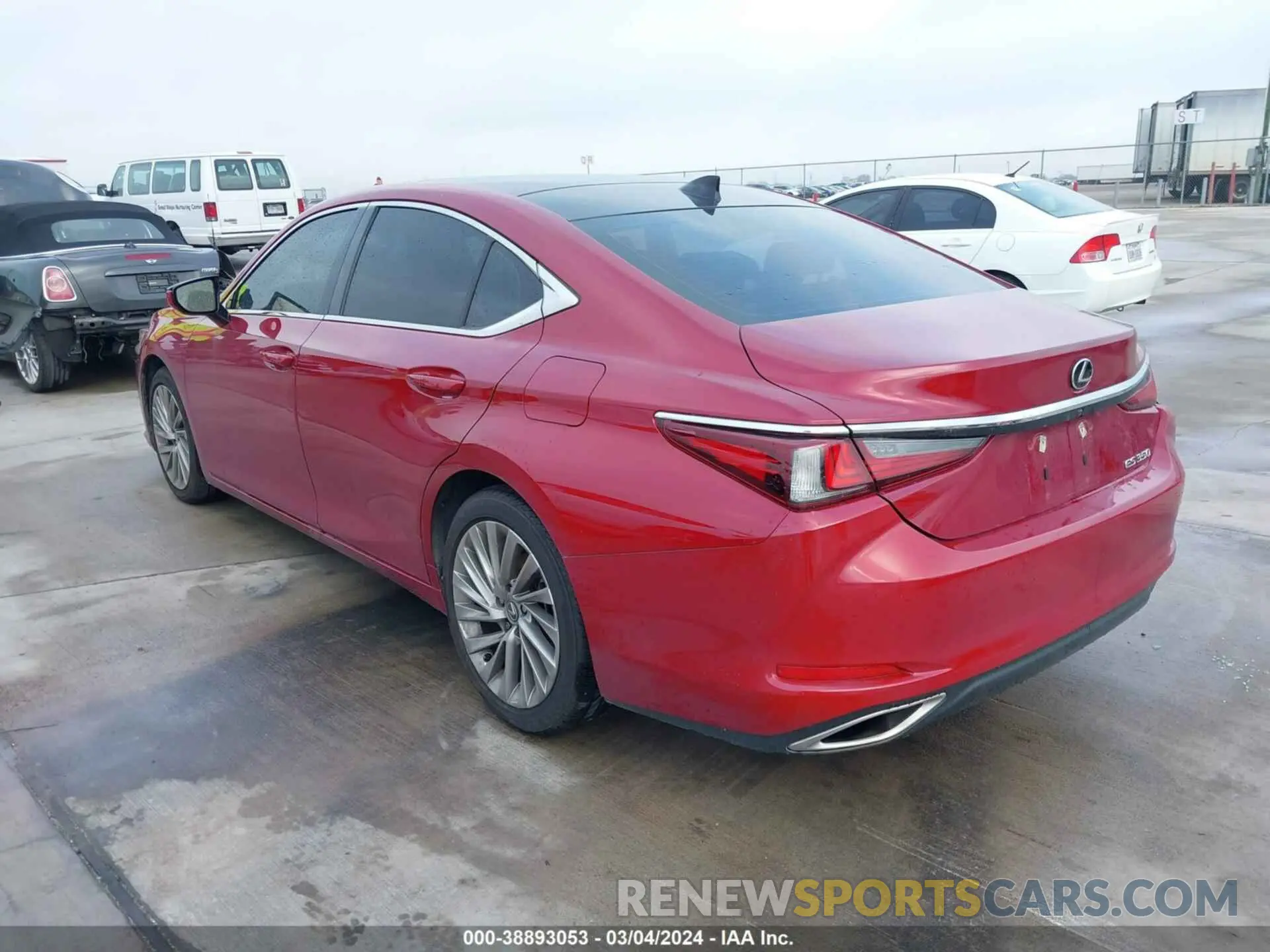 3 Photograph of a damaged car 58ABZ1B17KU020238 LEXUS ES 350 2019