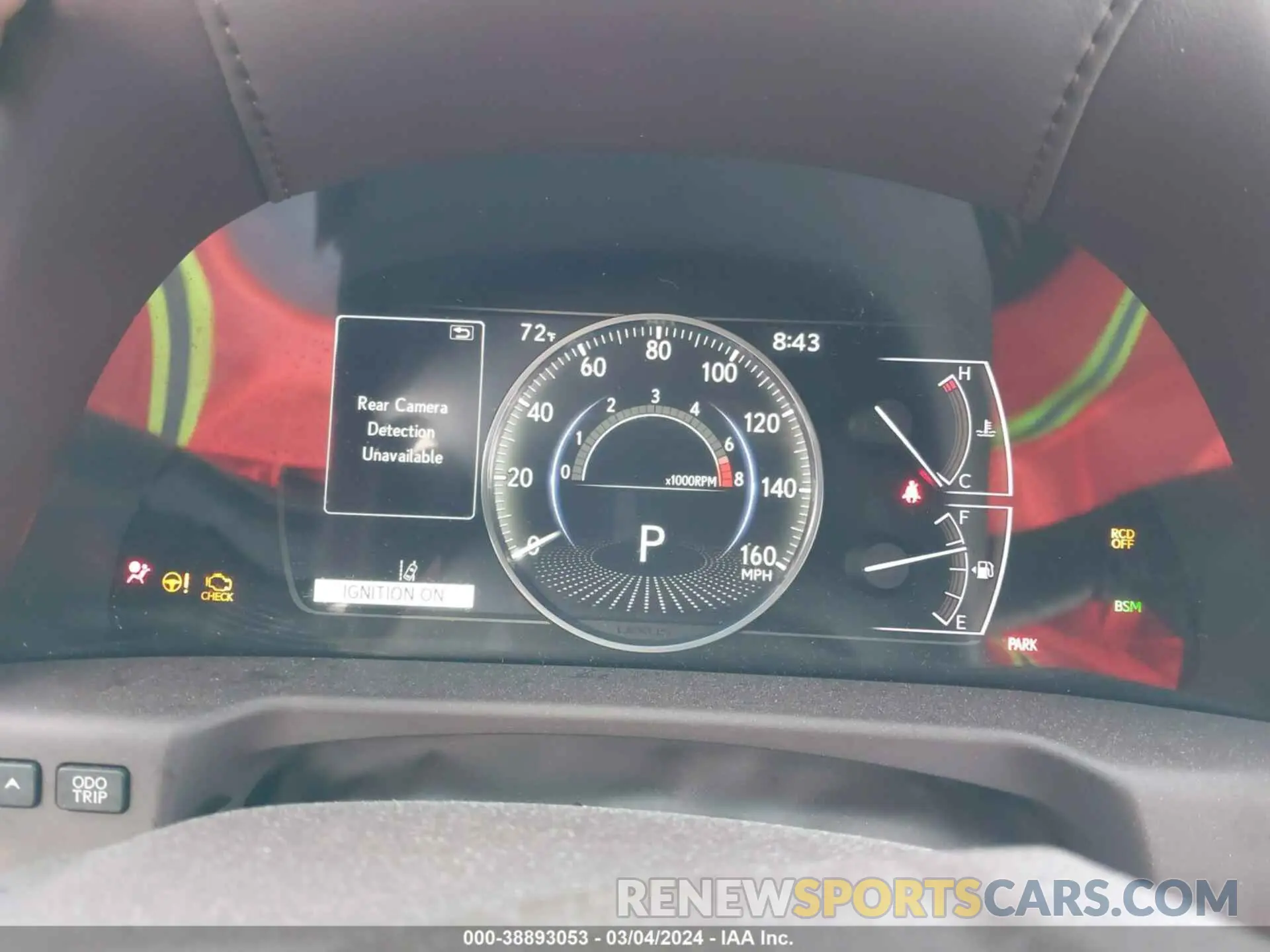 7 Photograph of a damaged car 58ABZ1B17KU020238 LEXUS ES 350 2019