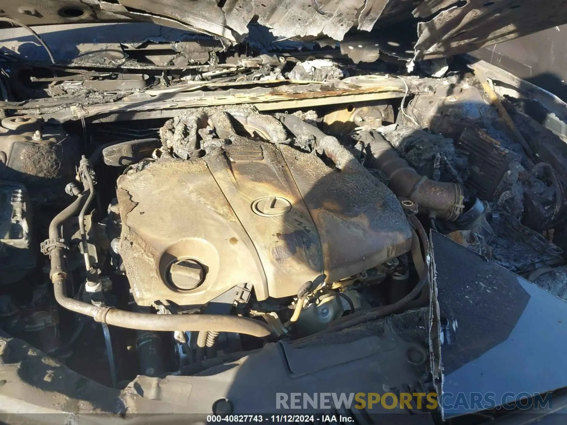 10 Photograph of a damaged car 58ABZ1B17KU029151 LEXUS ES 350 2019