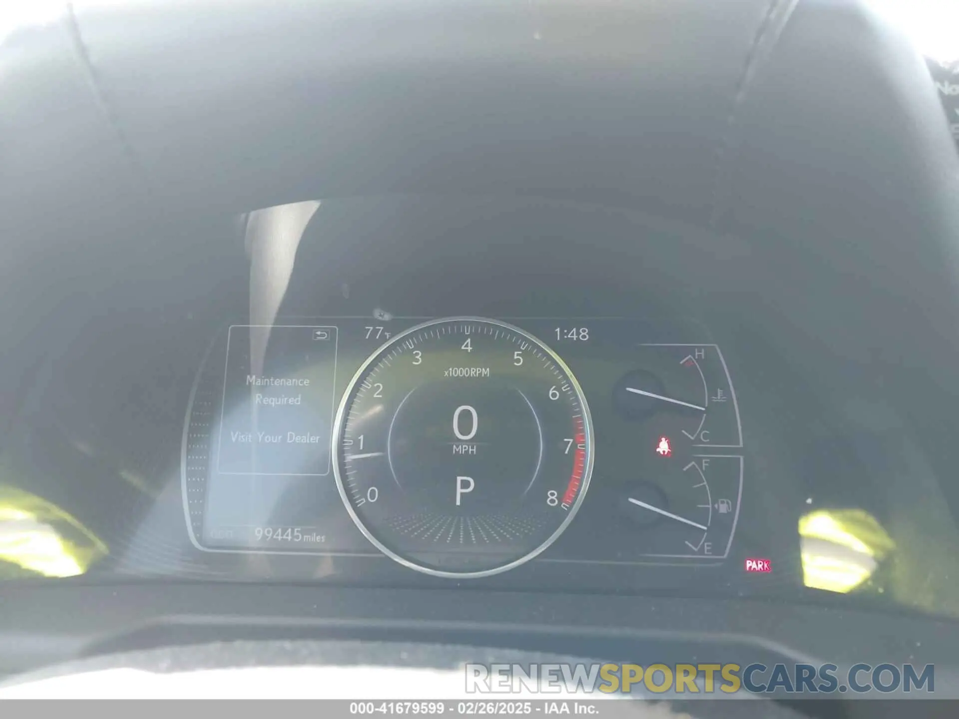 7 Photograph of a damaged car 58ABZ1B18KU030809 LEXUS ES 350 2019