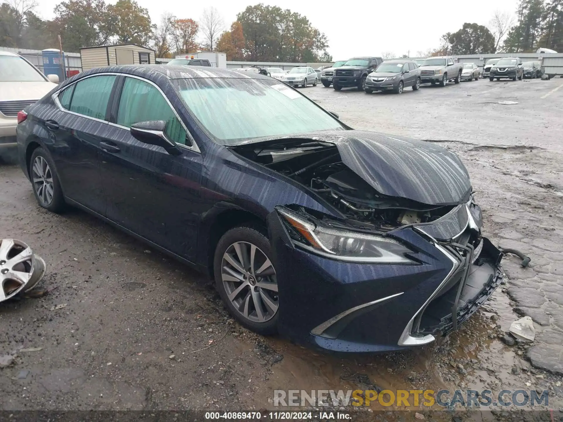 1 Photograph of a damaged car 58ABZ1B18KU041549 LEXUS ES 350 2019