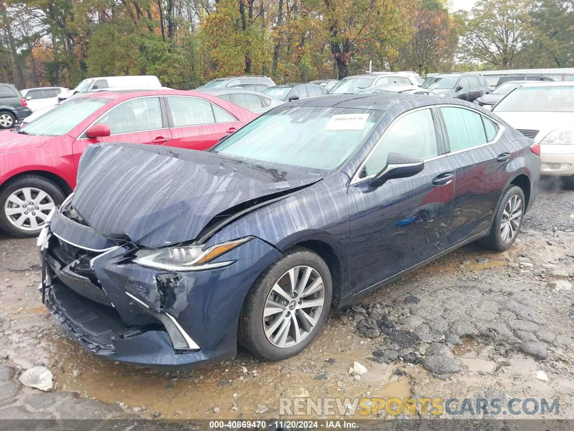 2 Photograph of a damaged car 58ABZ1B18KU041549 LEXUS ES 350 2019
